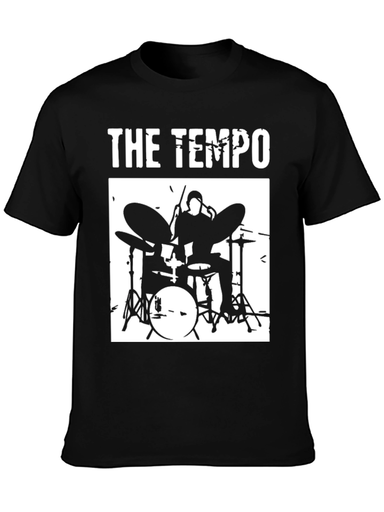 The Tempo Drummer T-Shirt - Music Lover Tee