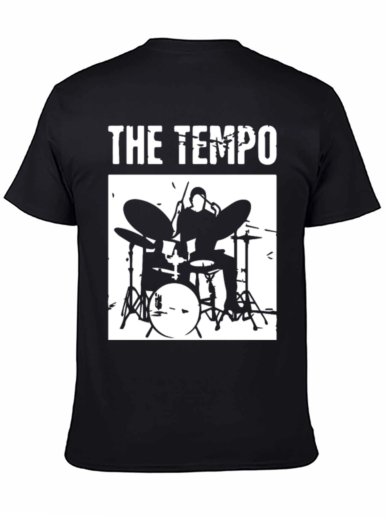 The Tempo Drummer T-Shirt - Music Lover Tee