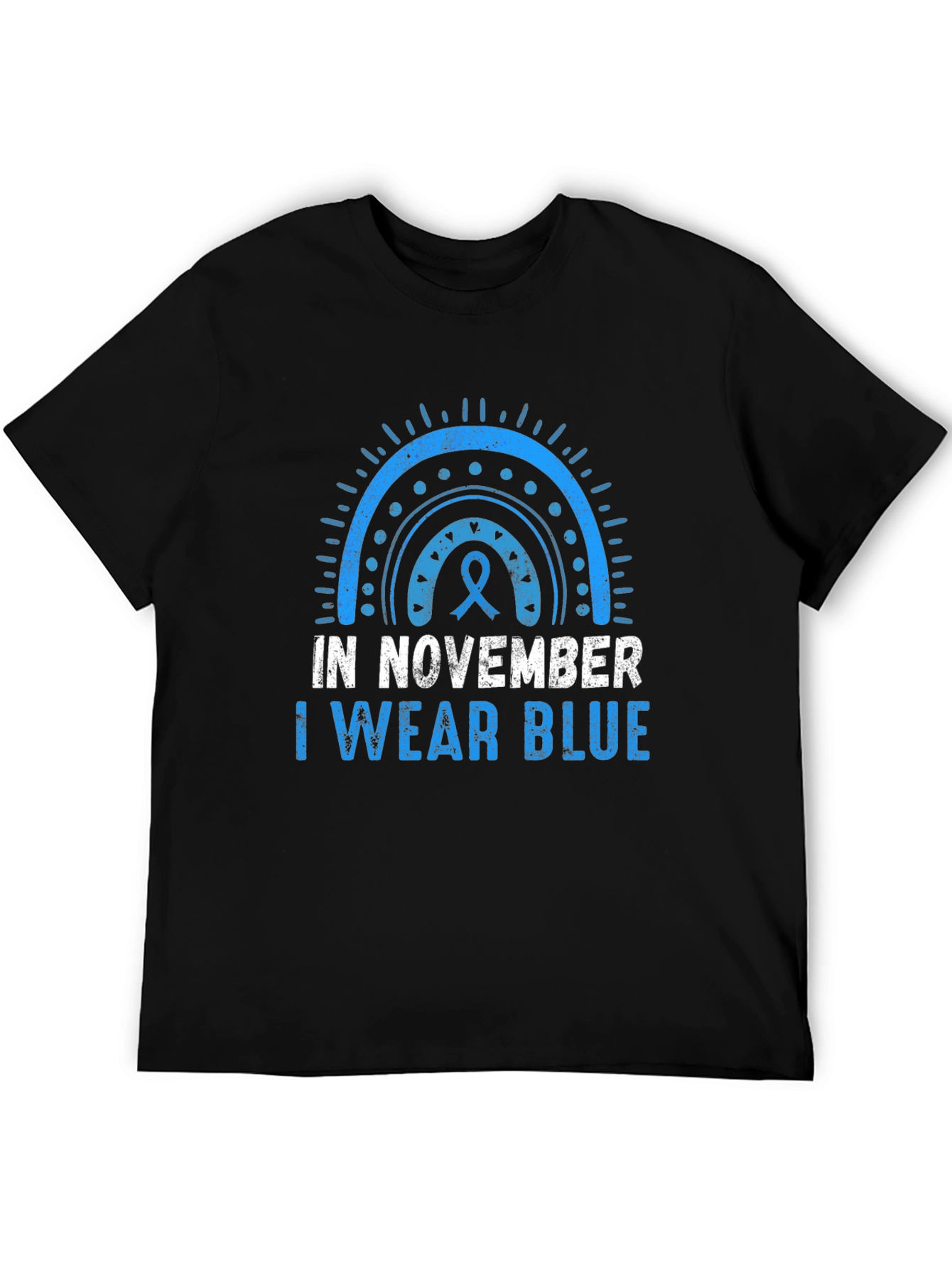 November Blue Ribbon Awareness T-Shirt