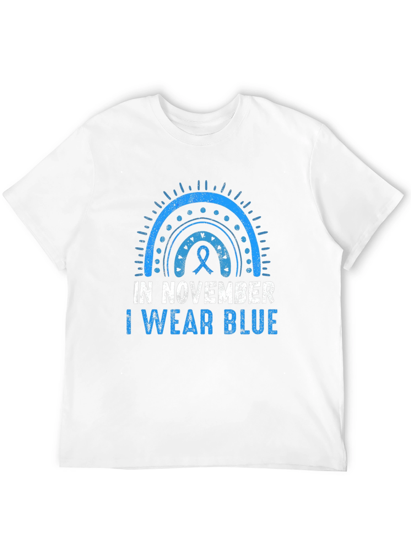 November Blue Ribbon Awareness T-Shirt