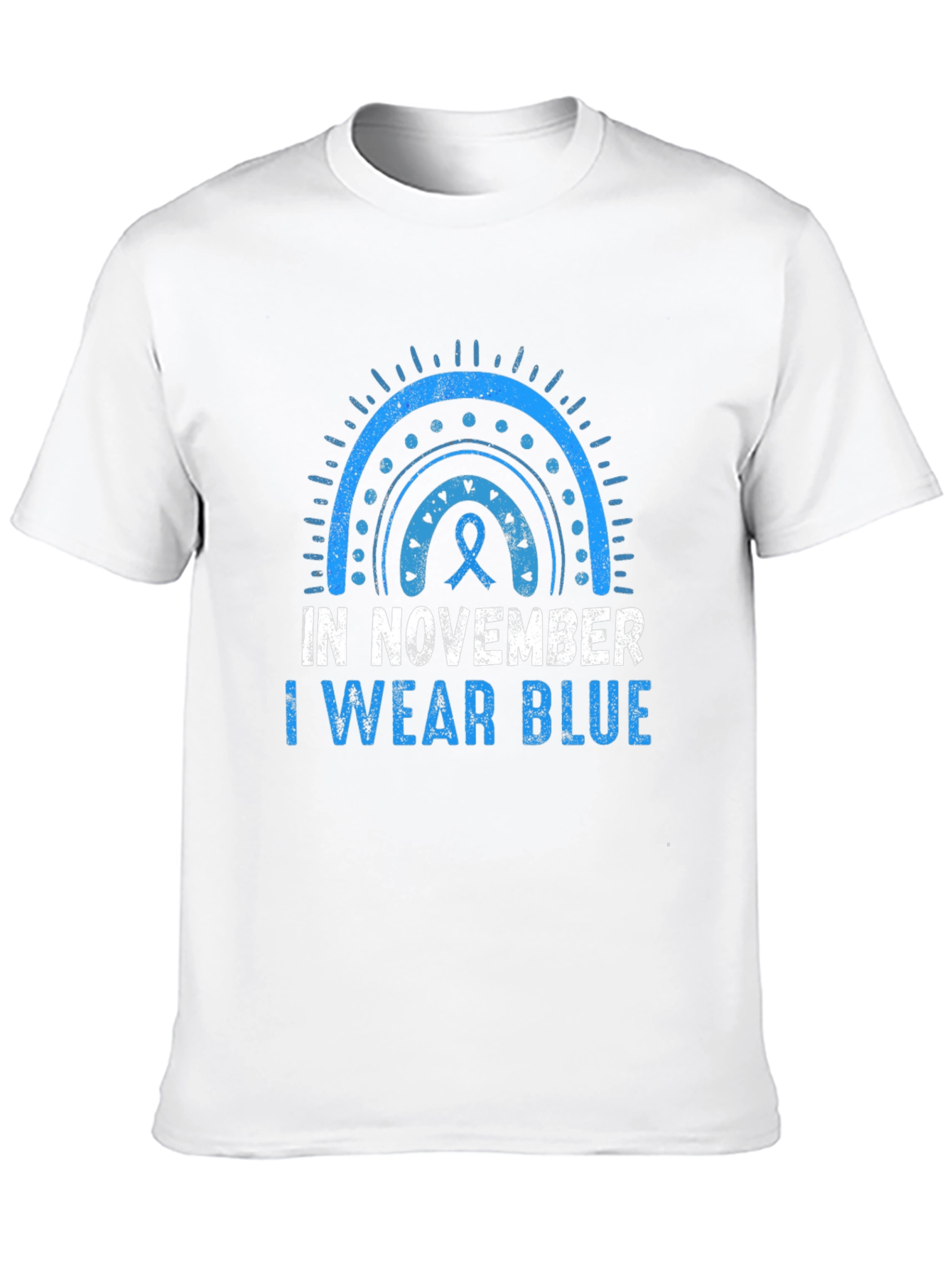 November Blue Ribbon Awareness T-Shirt
