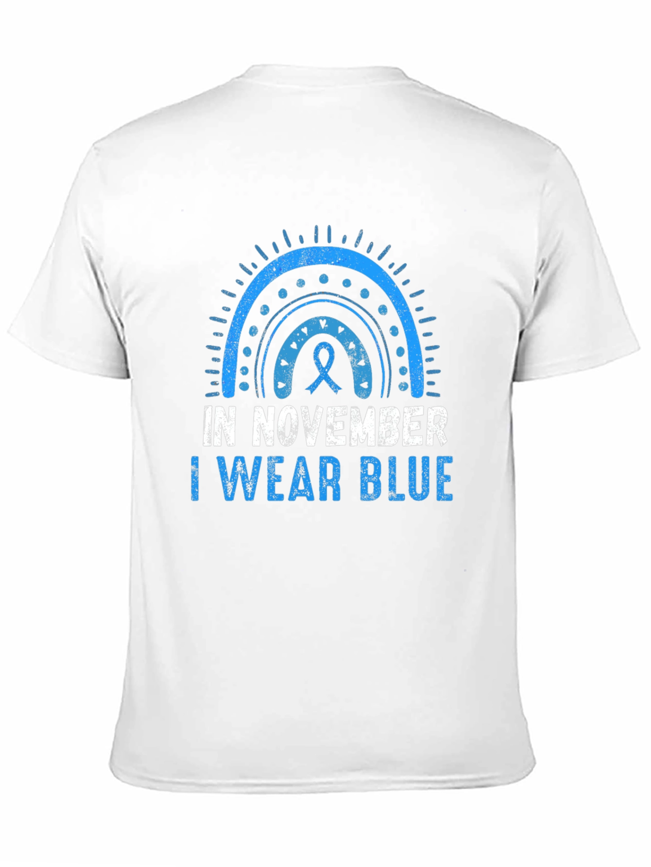 November Blue Ribbon Awareness T-Shirt