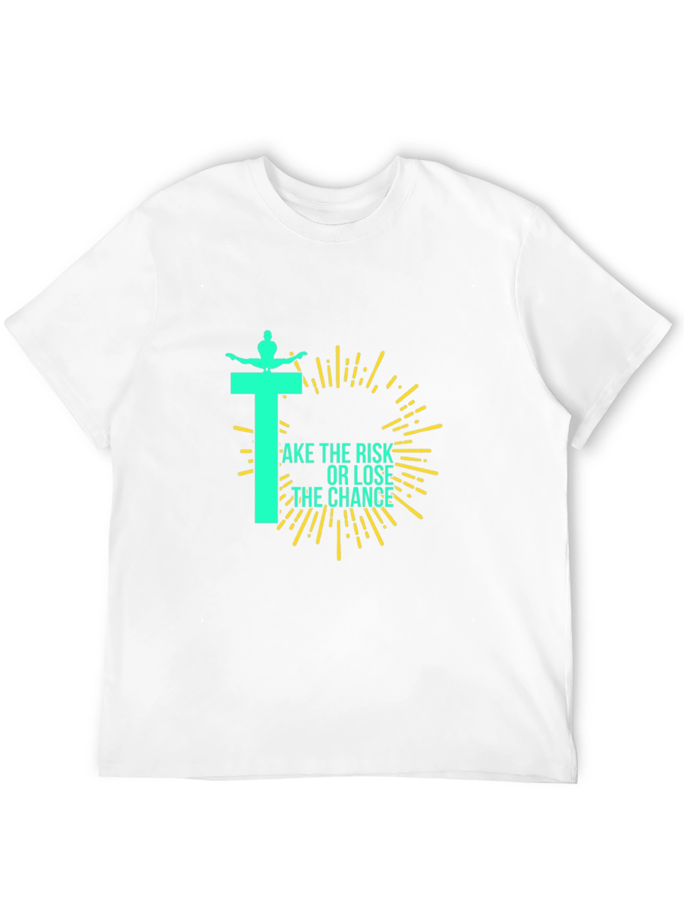 Take The Risk Graphic Tee - Black