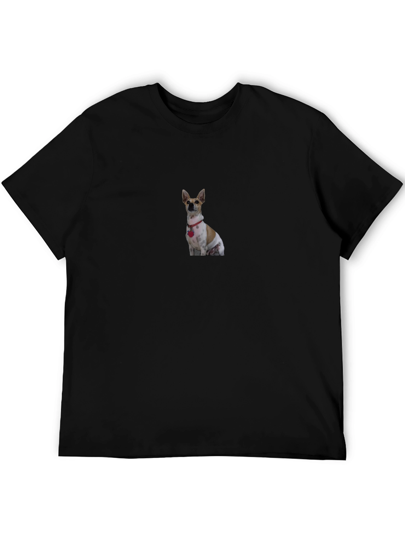 Dog Graphic Tee - Black Unisex T-Shirt