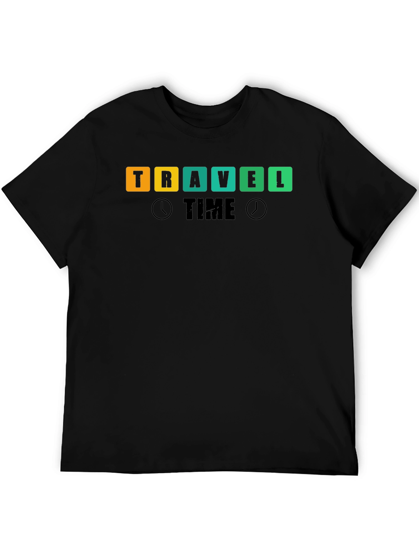 Travel Time Graphic T-Shirt