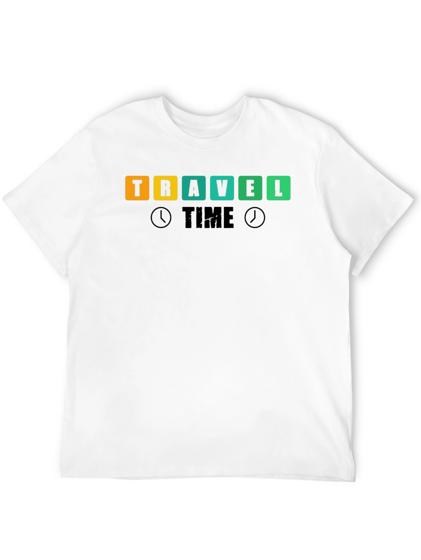 Travel Time Graphic T-Shirt
