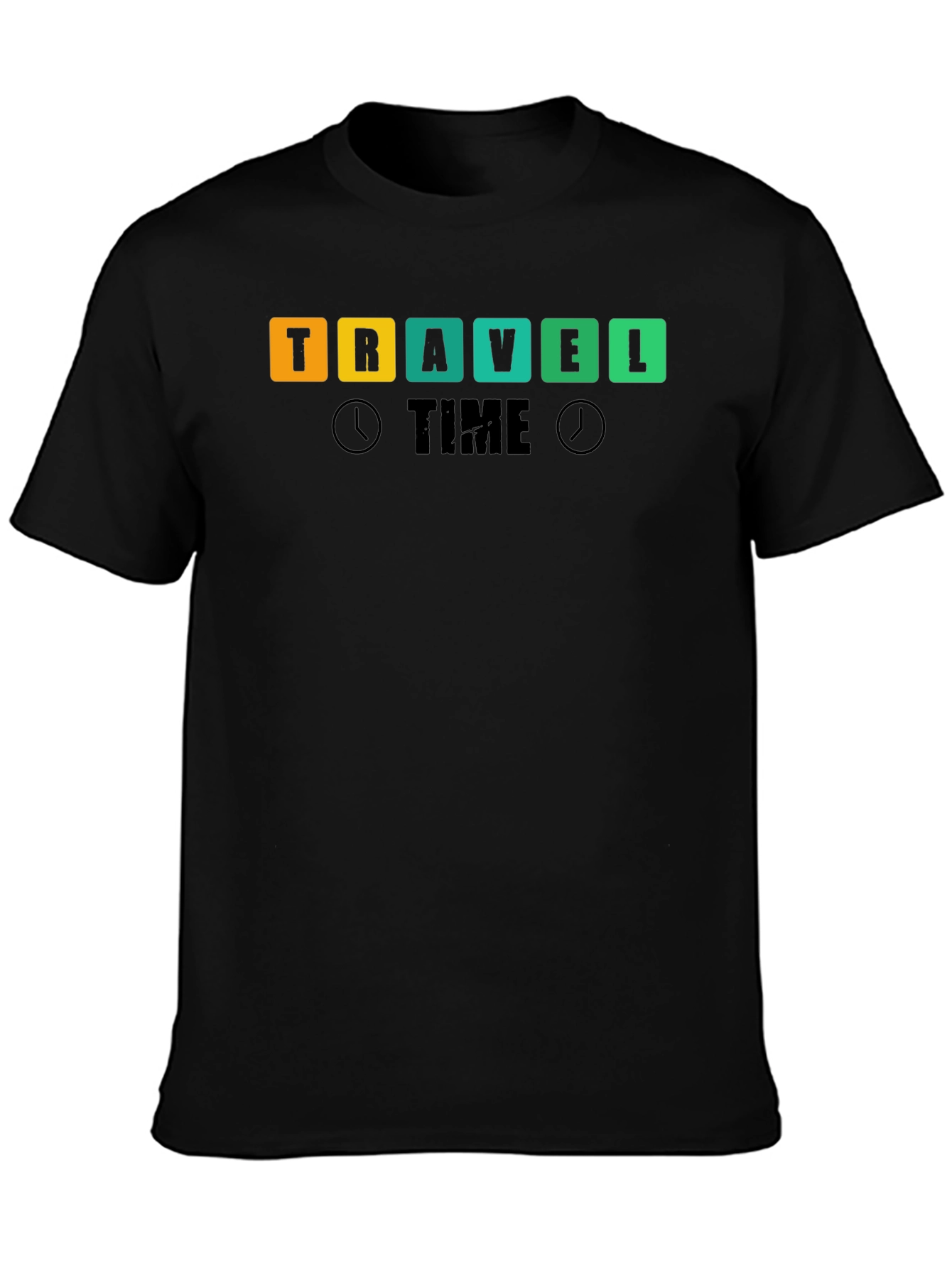 Travel Time Graphic T-Shirt