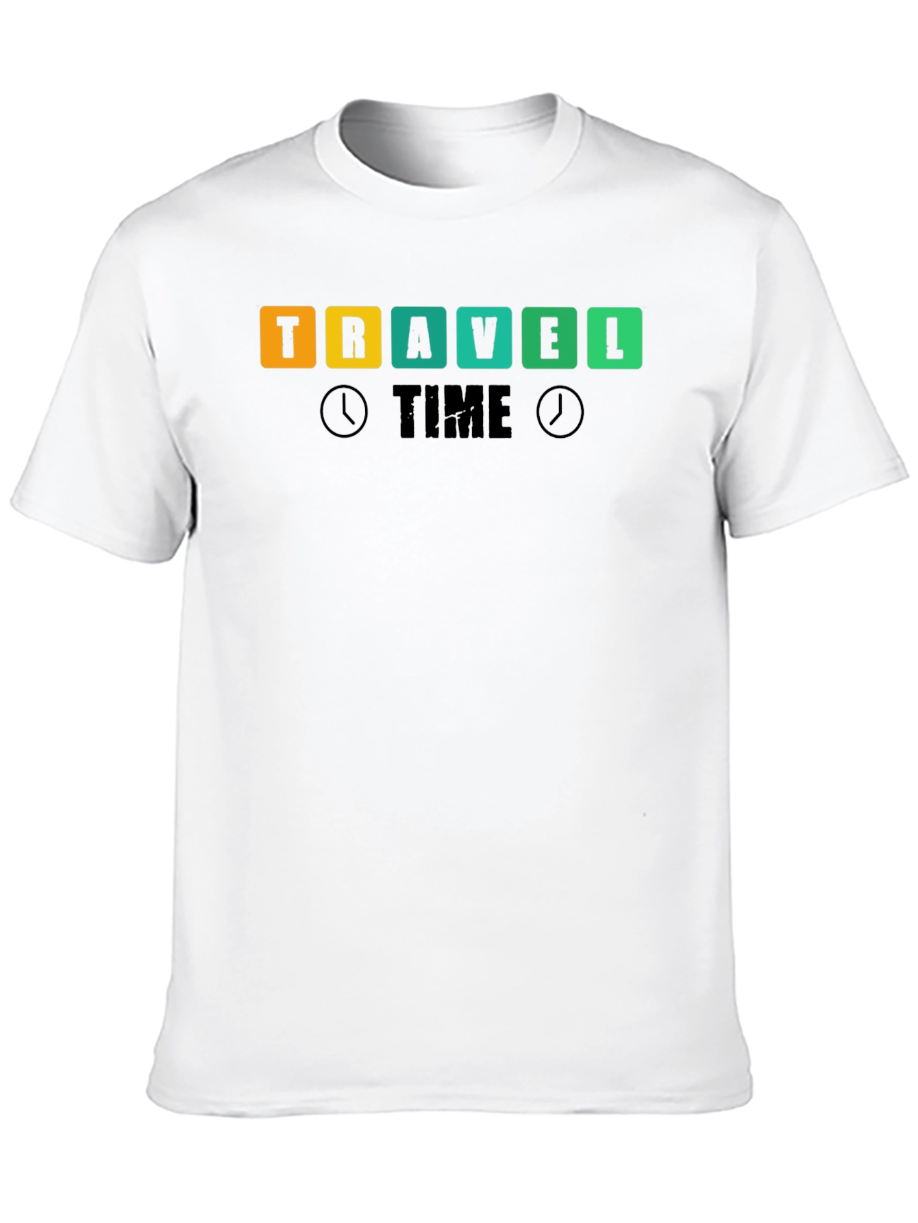 Travel Time Graphic T-Shirt