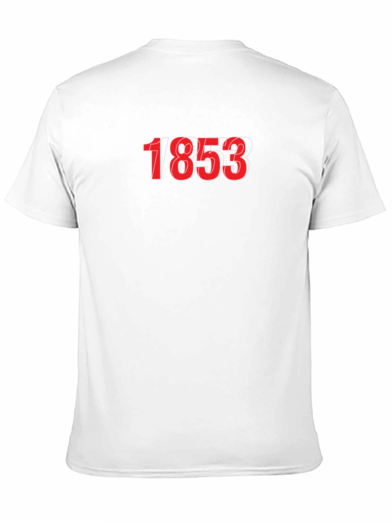 1853 Graphic Tee - Bold Number Design