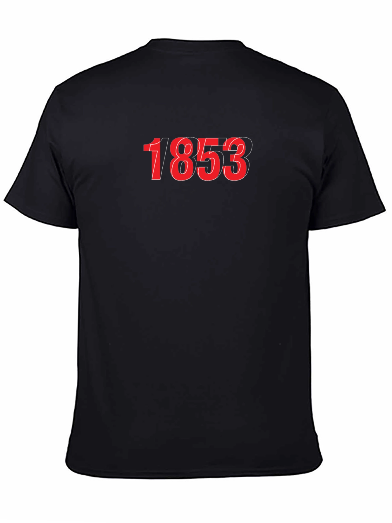 1853 Graphic Tee - Bold Number Design