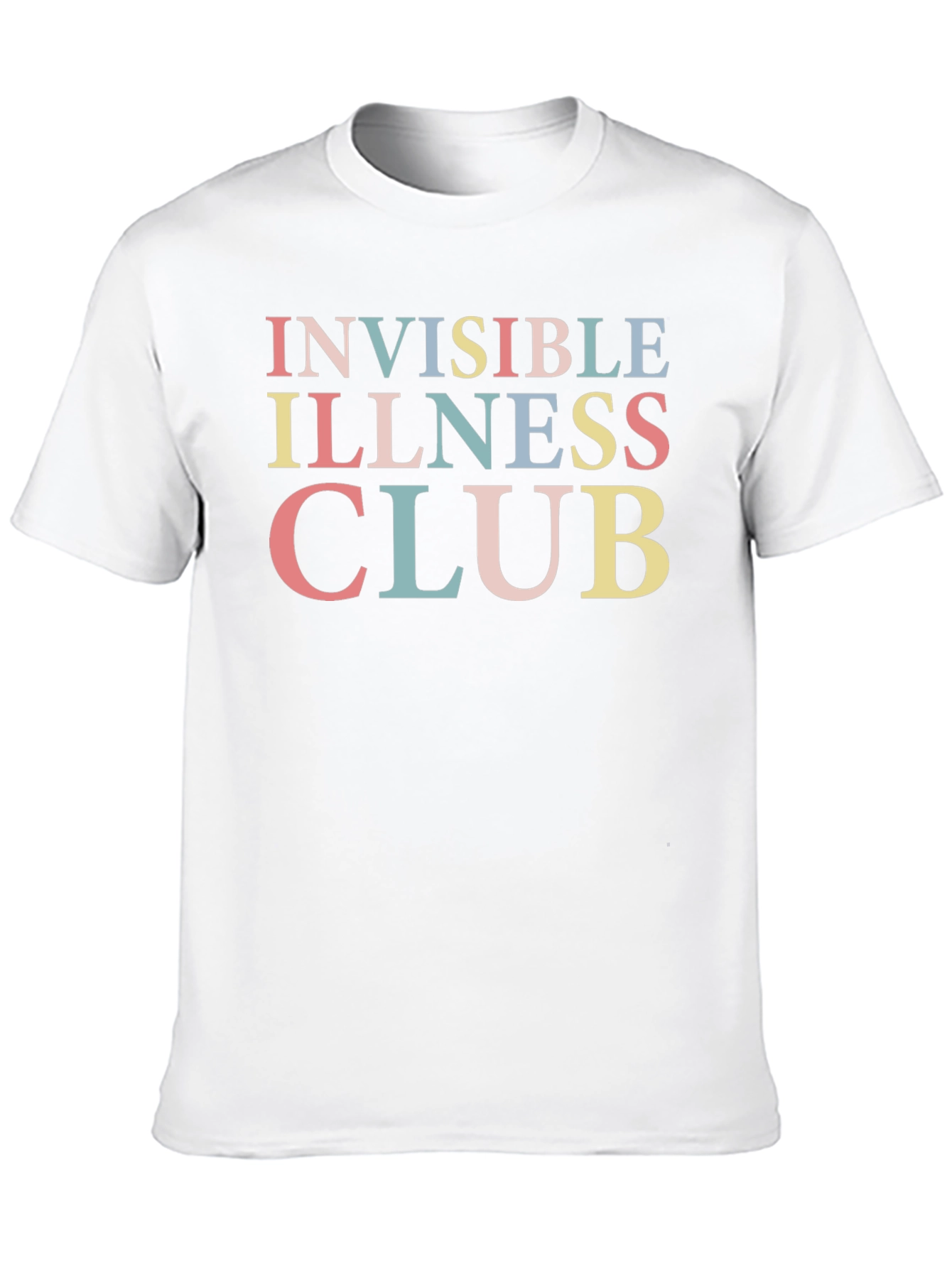 Invisible Illness Club T-Shirt - Unisex Black Tee