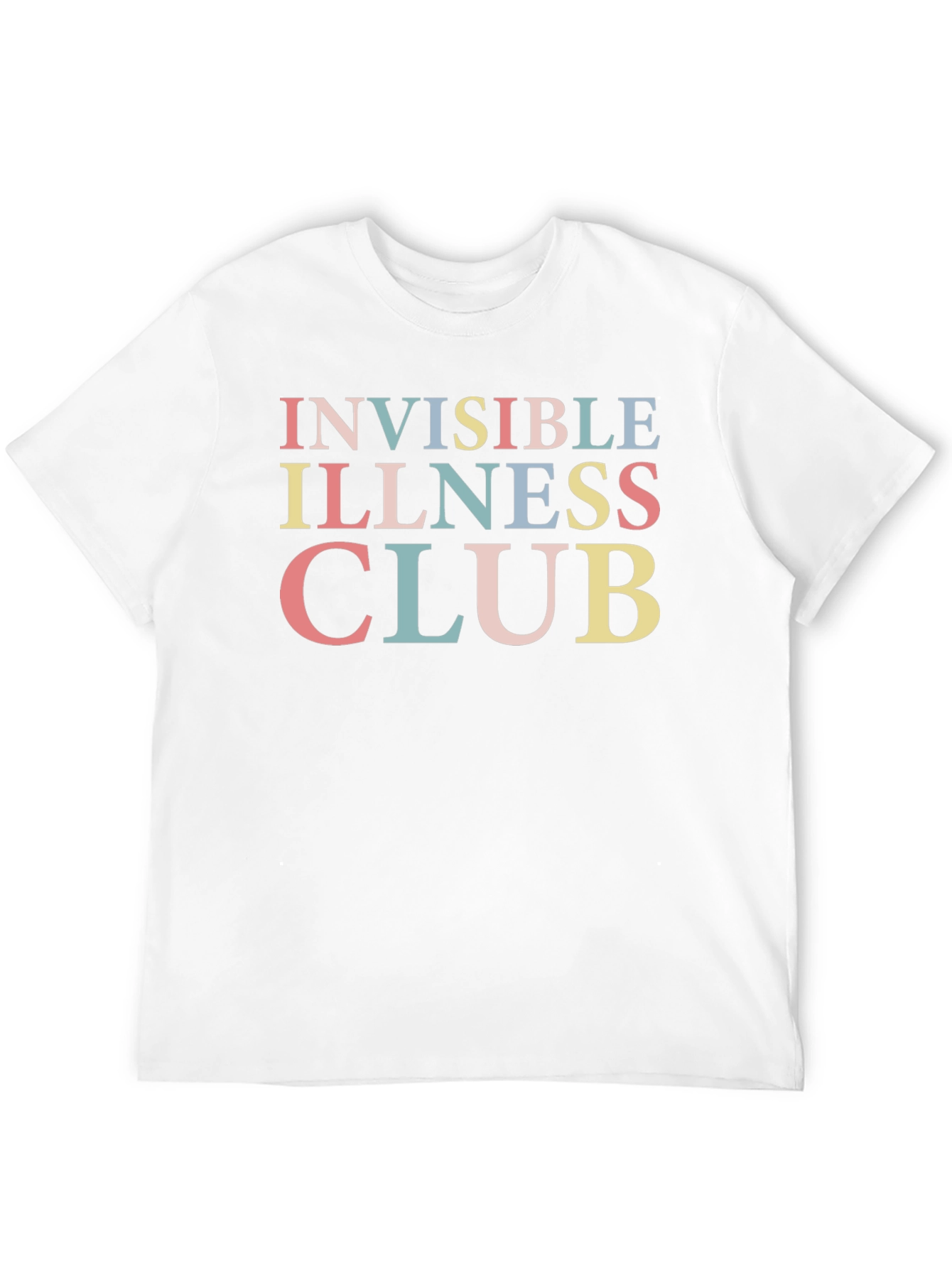 Invisible Illness Club T-Shirt - Unisex Black Tee