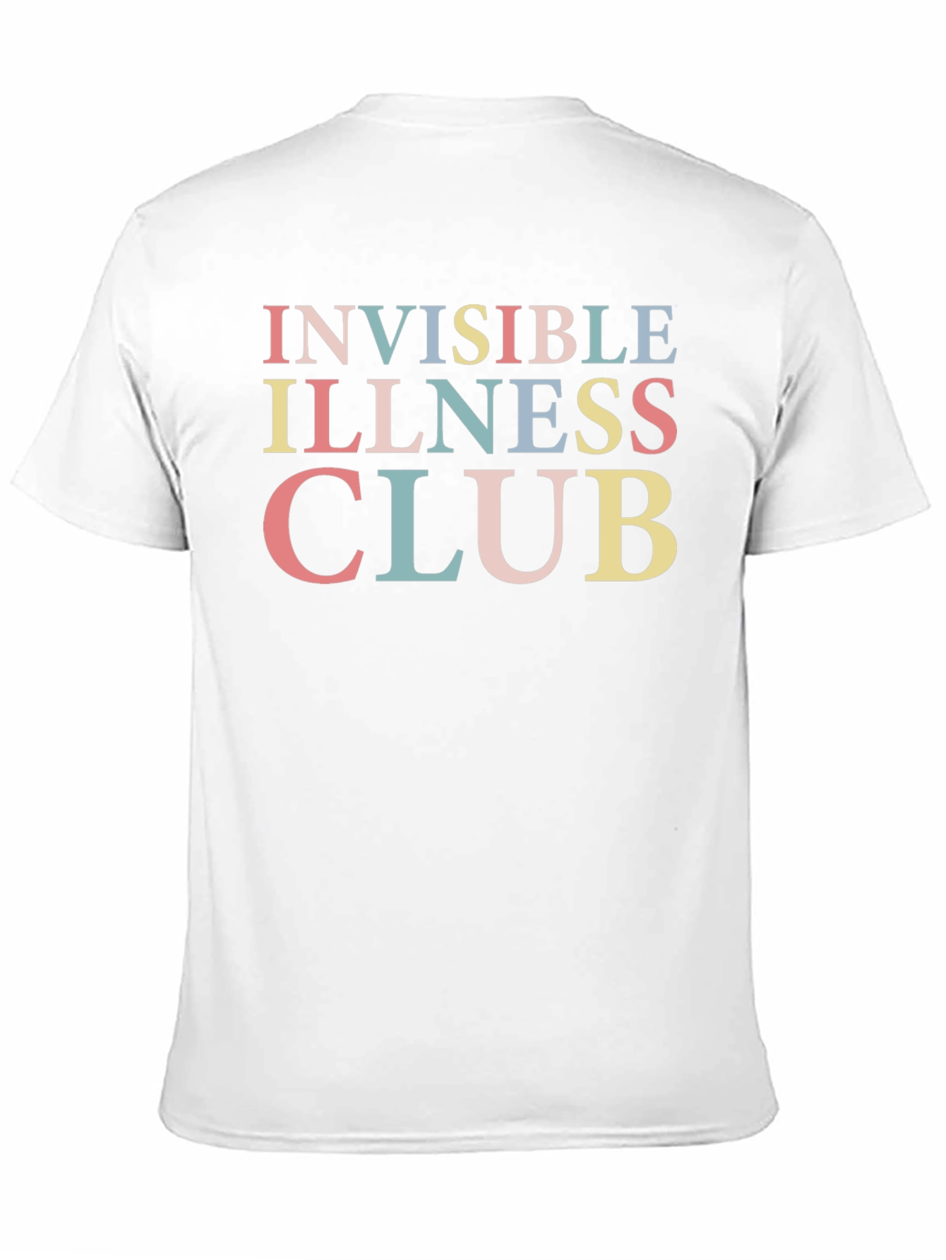 Invisible Illness Club T-Shirt - Unisex Black Tee