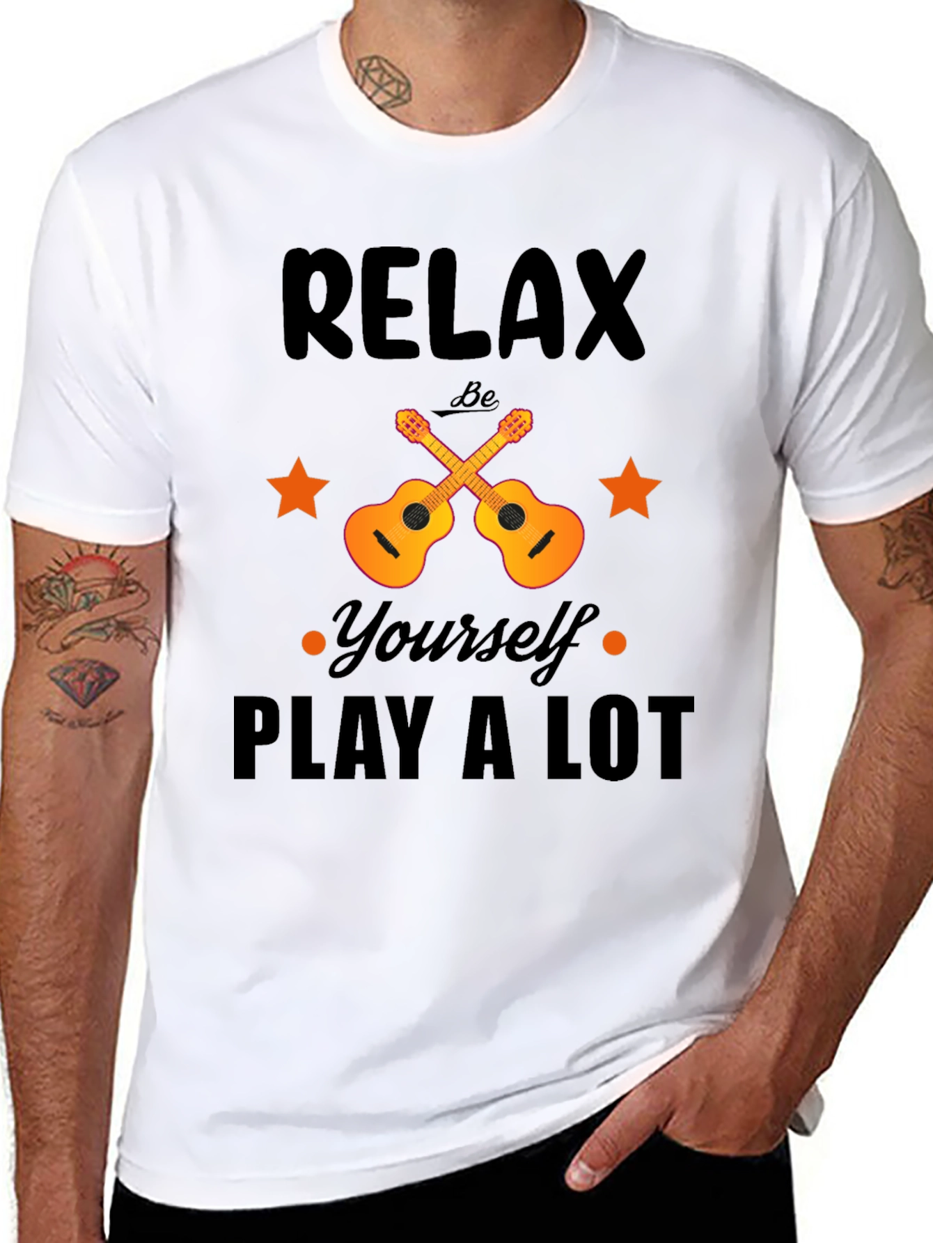Relax Be Yourself Play a Lot T-Shirt