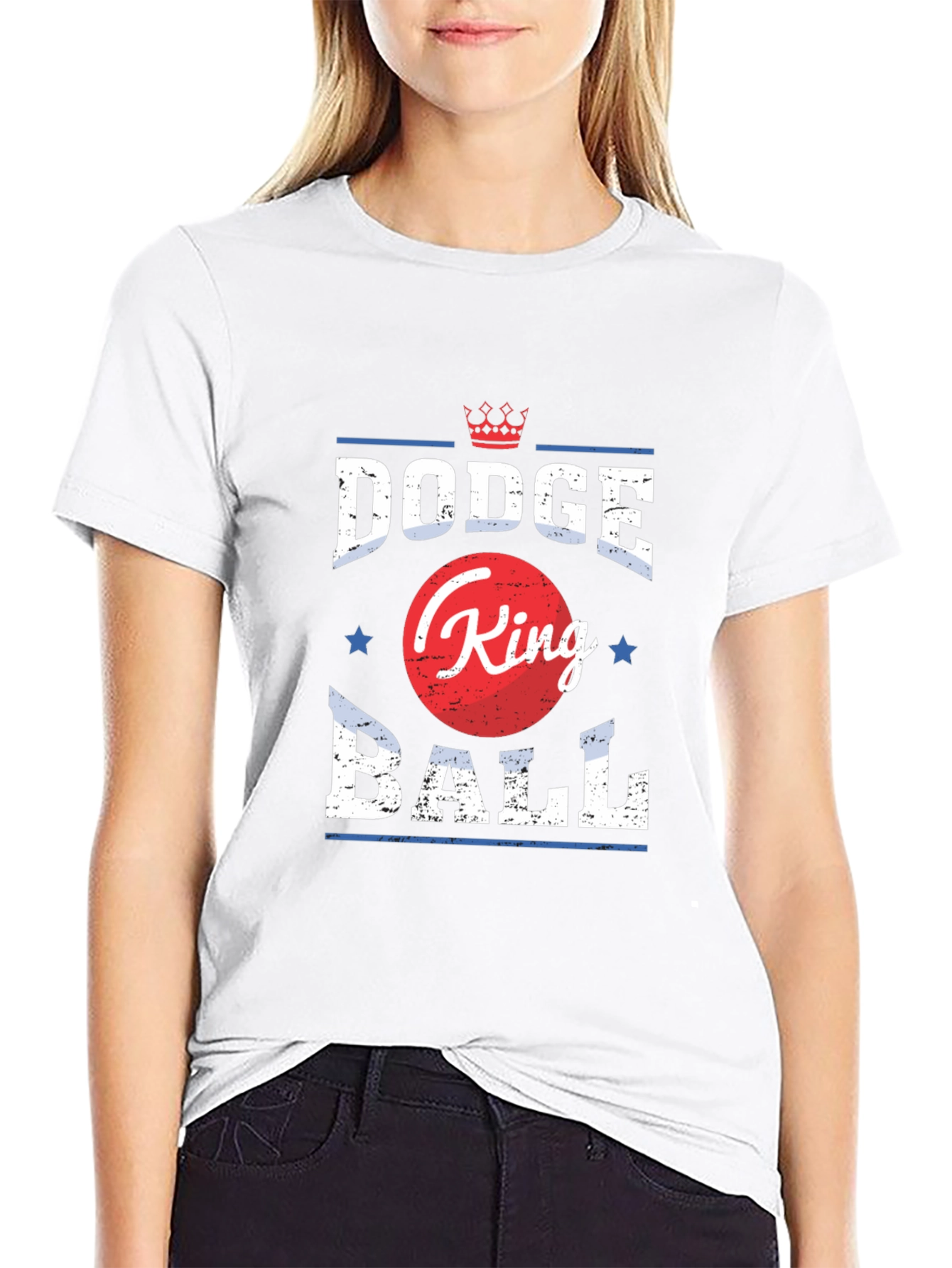 Dodgeball King Graphic T-Shirt