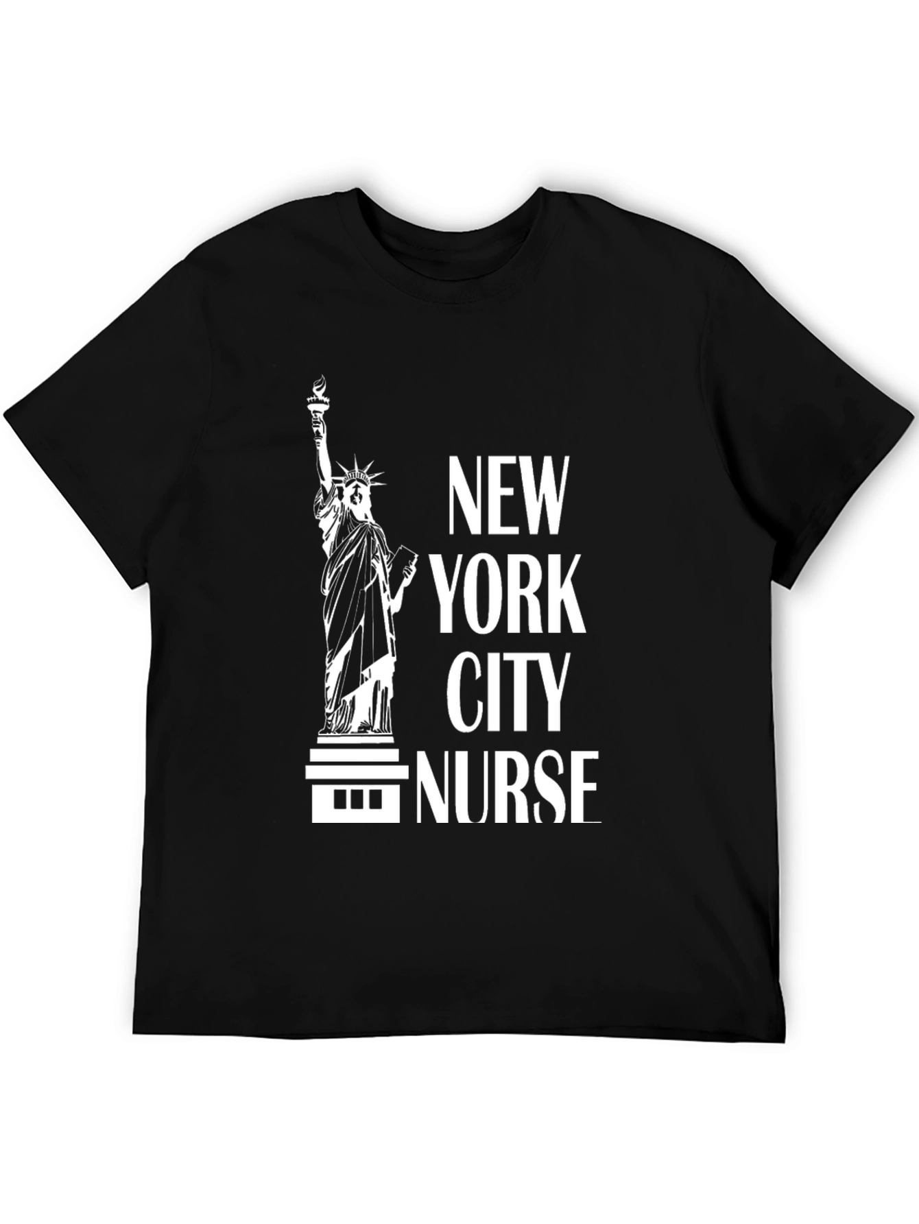 NYC Nurse T-Shirt - Statue of Liberty Graphic Tee