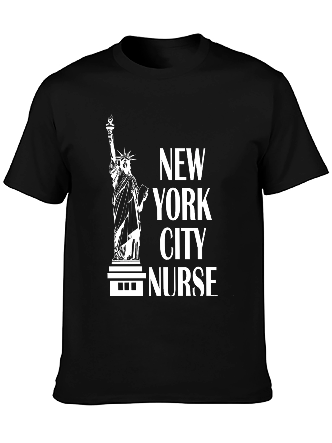 NYC Nurse T-Shirt - Statue of Liberty Graphic Tee