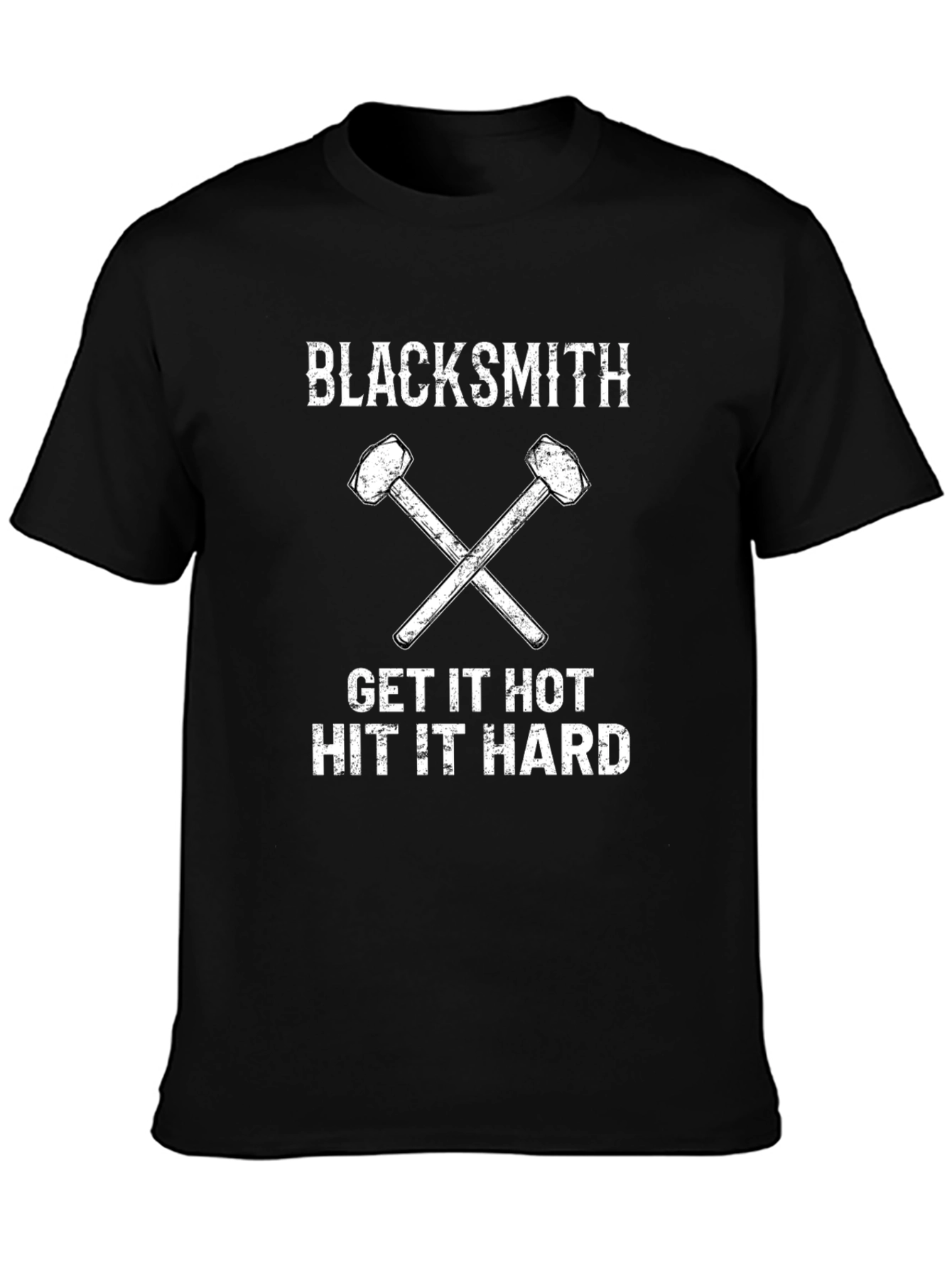 Blacksmith T-Shirt: Get It Hot Hit It Hard