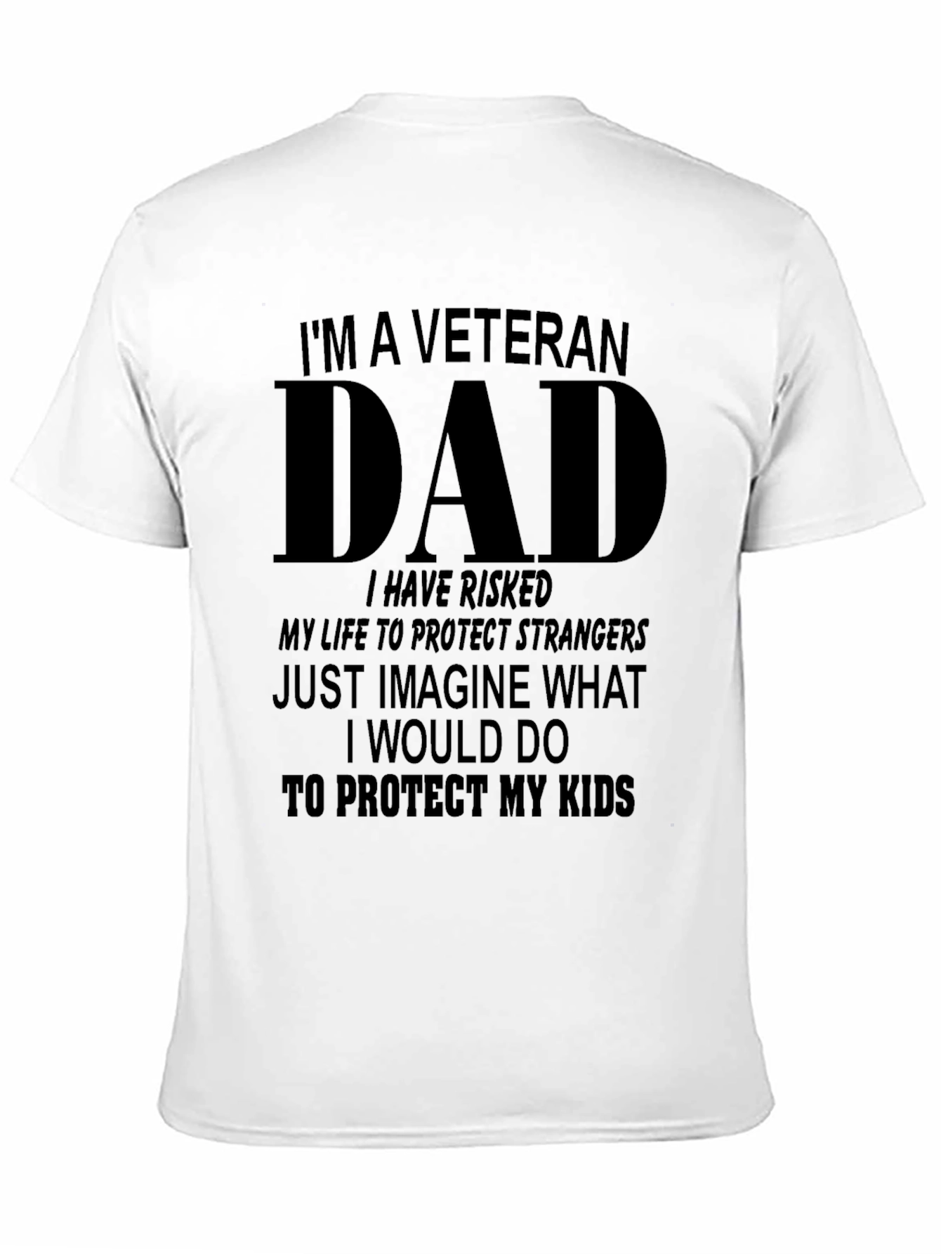 Veteran Dad Graphic T-Shirt