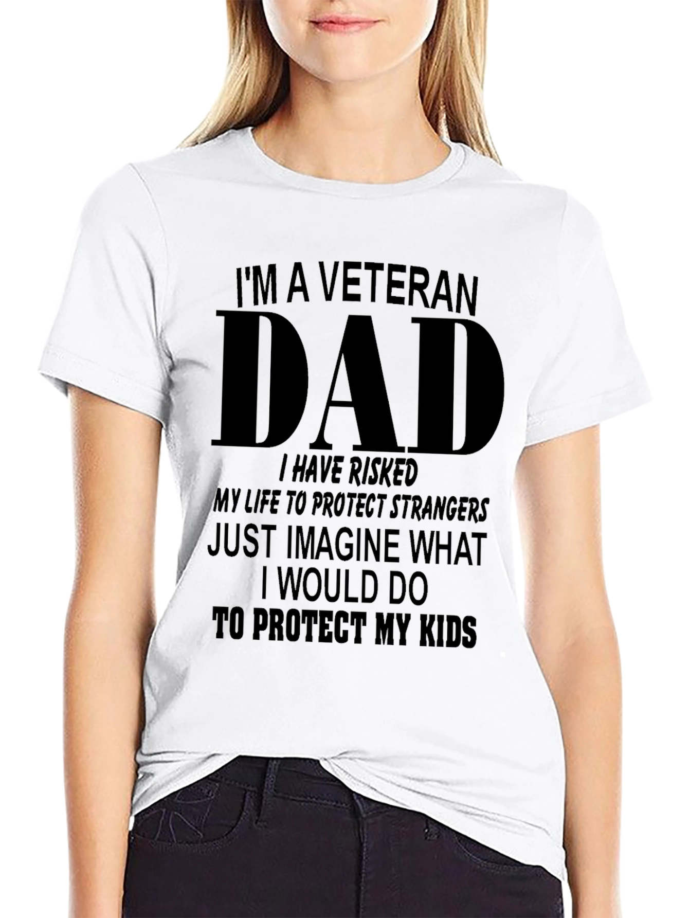 Veteran Dad Graphic T-Shirt