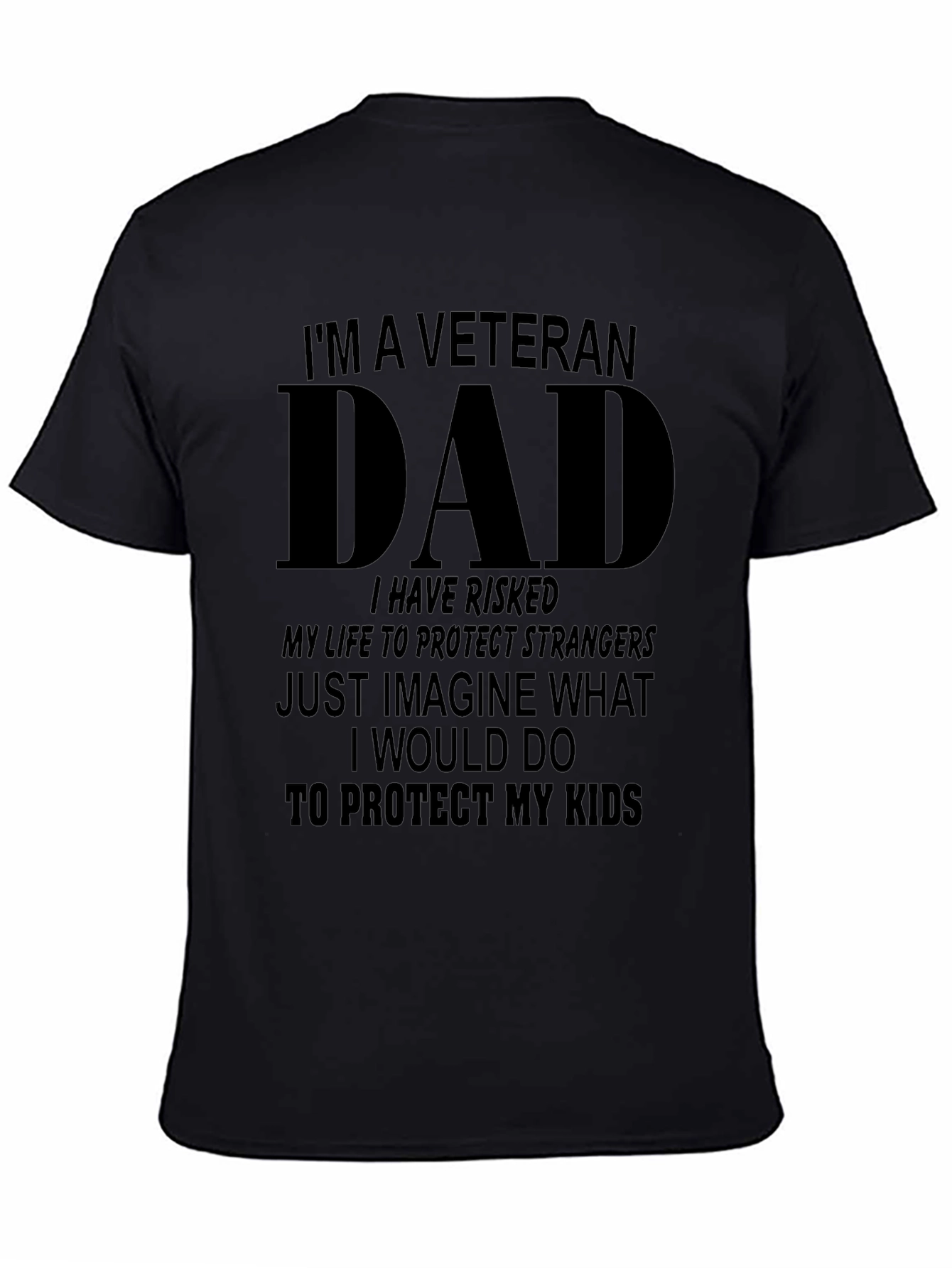 Veteran Dad Graphic T-Shirt