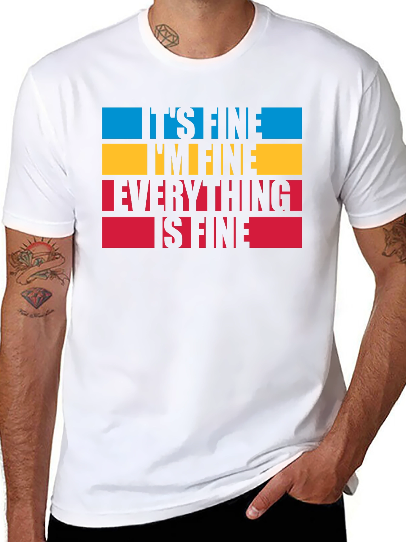 Its Fine Graphic Tee - Comfort & Style