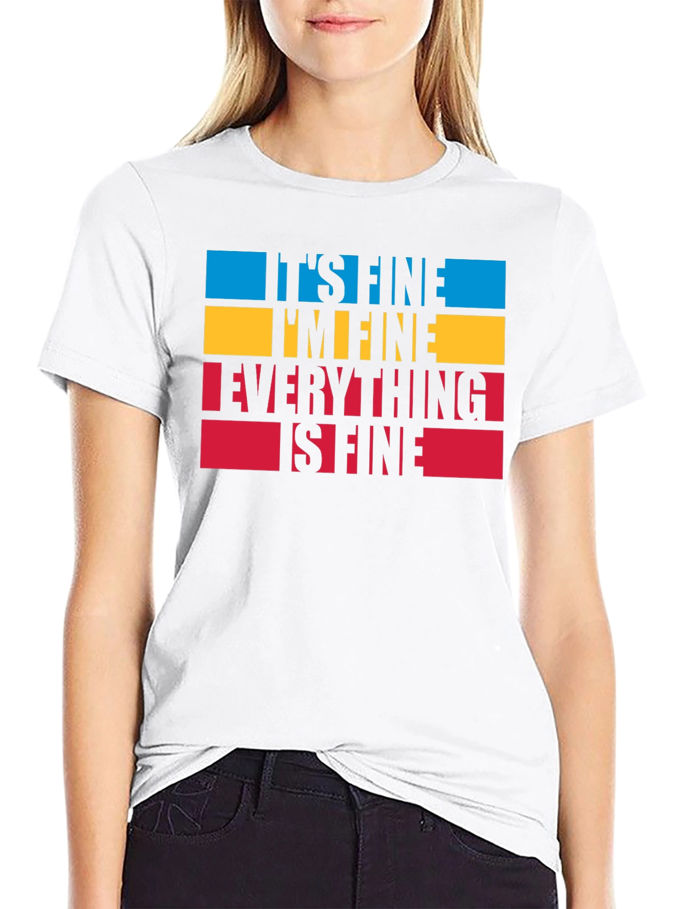 Its Fine Graphic Tee - Comfort & Style