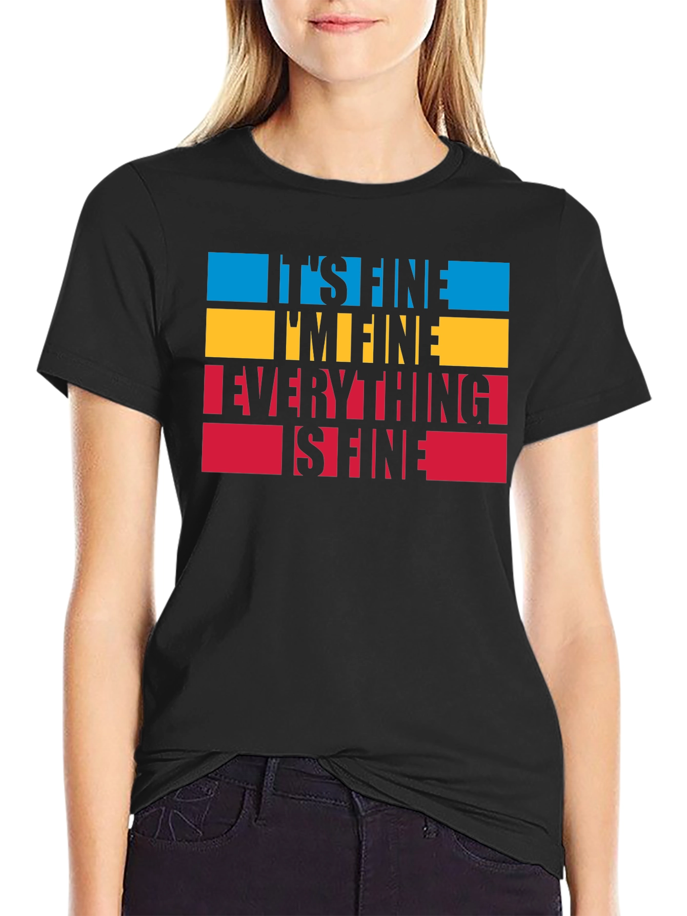 Its Fine Graphic Tee - Comfort & Style