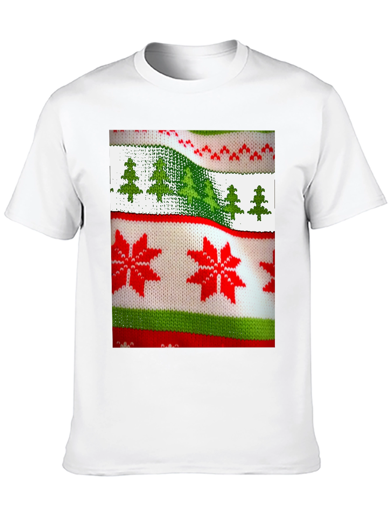Christmas Sweater Pattern T-Shirt