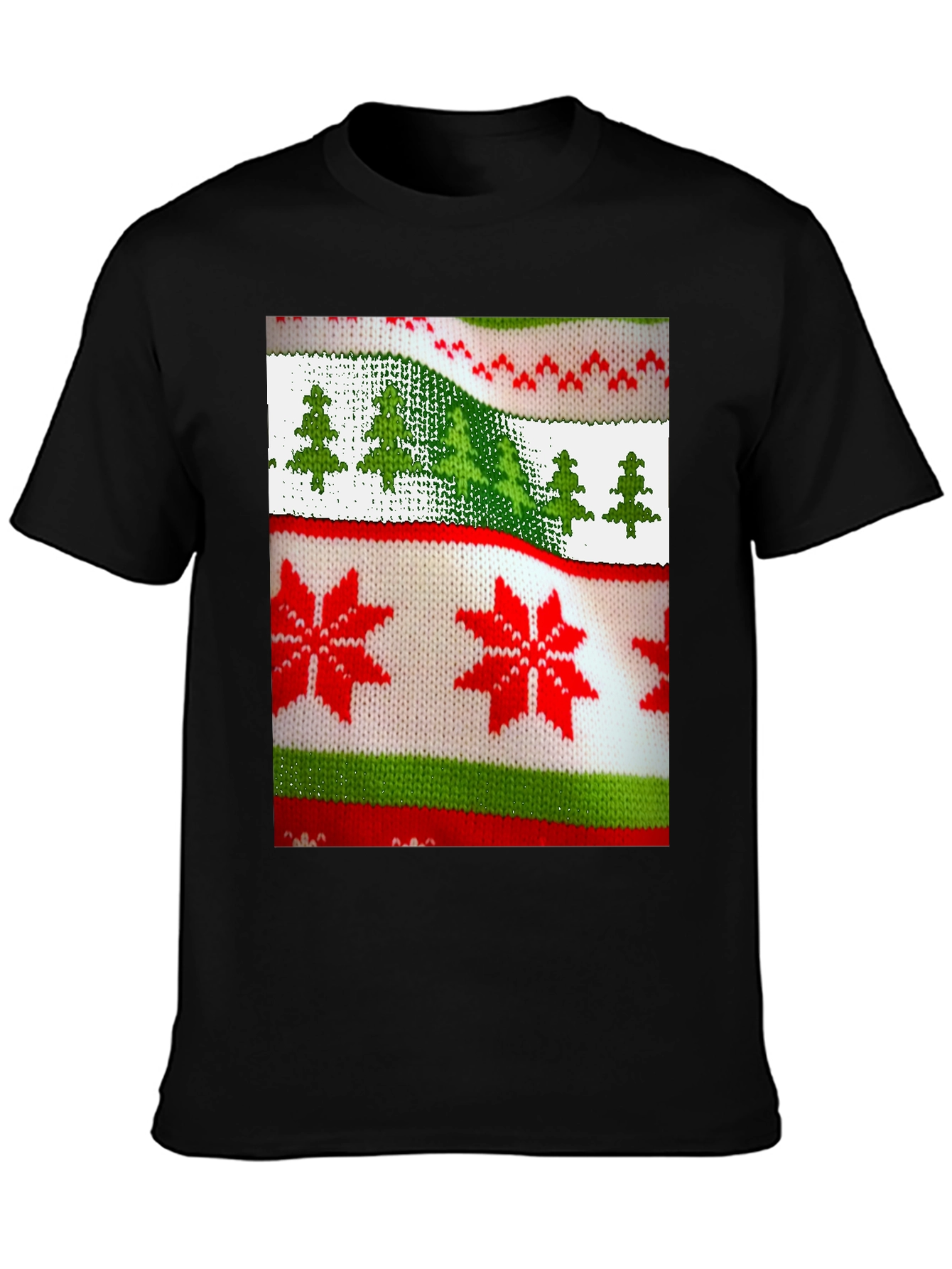 Christmas Sweater Pattern T-Shirt