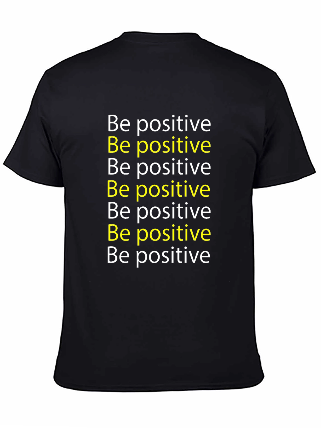 Be Positive Graphic Tee - Motivational T-Shirt