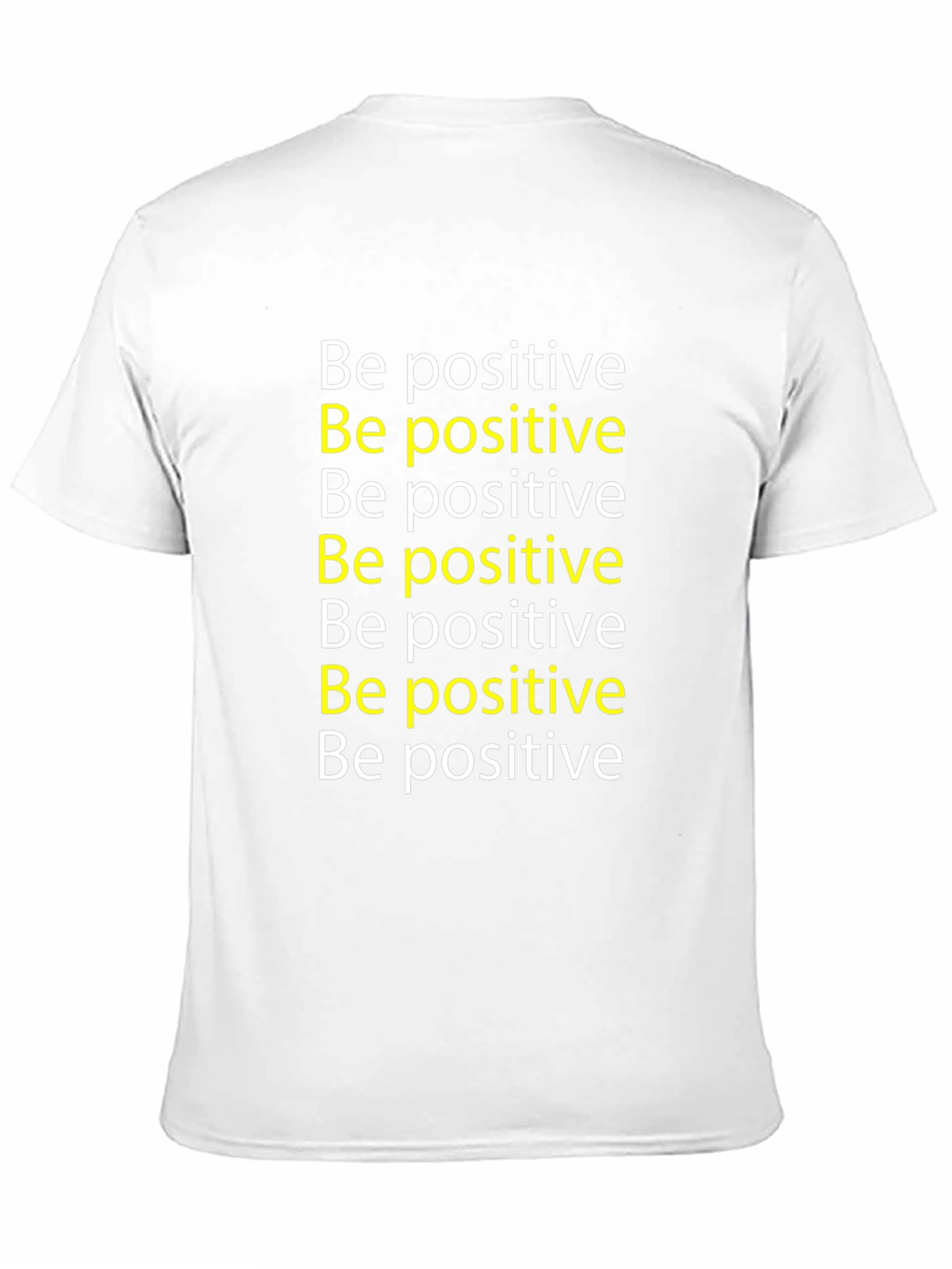 Be Positive Graphic Tee - Motivational T-Shirt