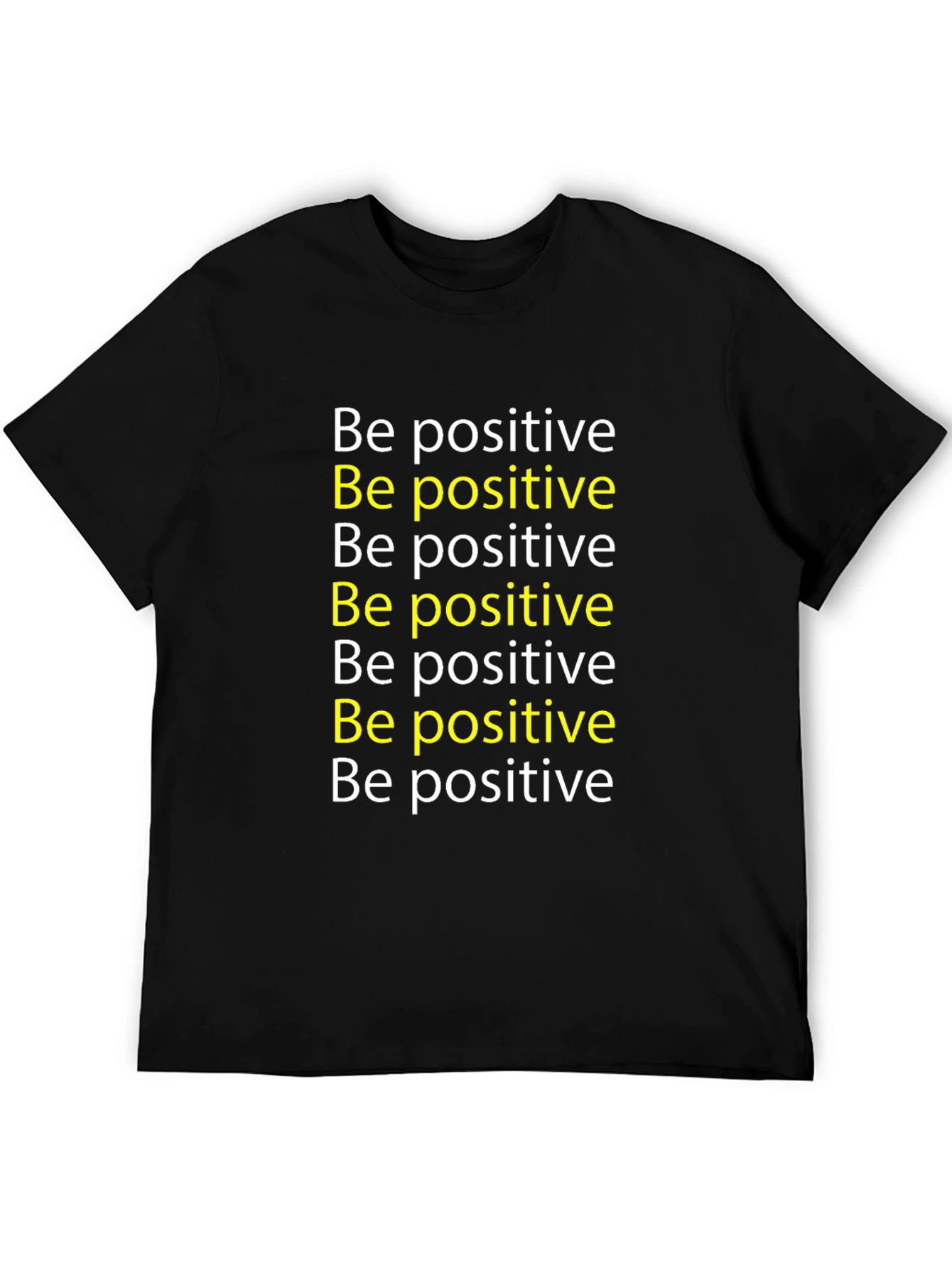 Be Positive Graphic Tee - Motivational T-Shirt