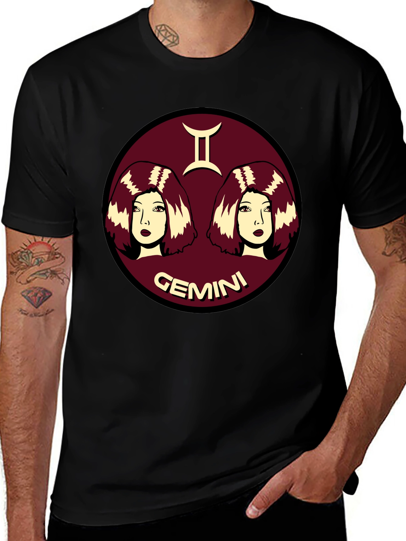 Gemini Zodiac T-Shirt - Stylish Astrology Tee