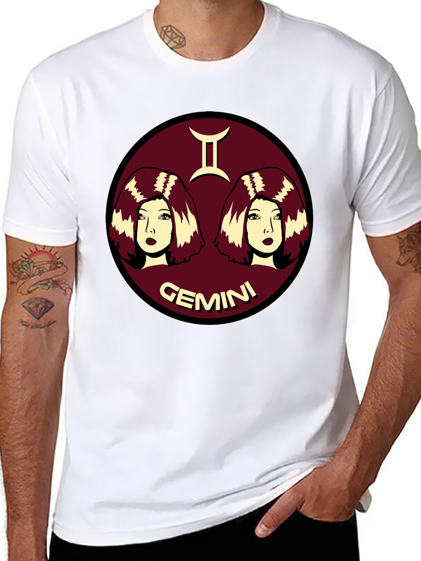 Gemini Zodiac T-Shirt - Stylish Astrology Tee