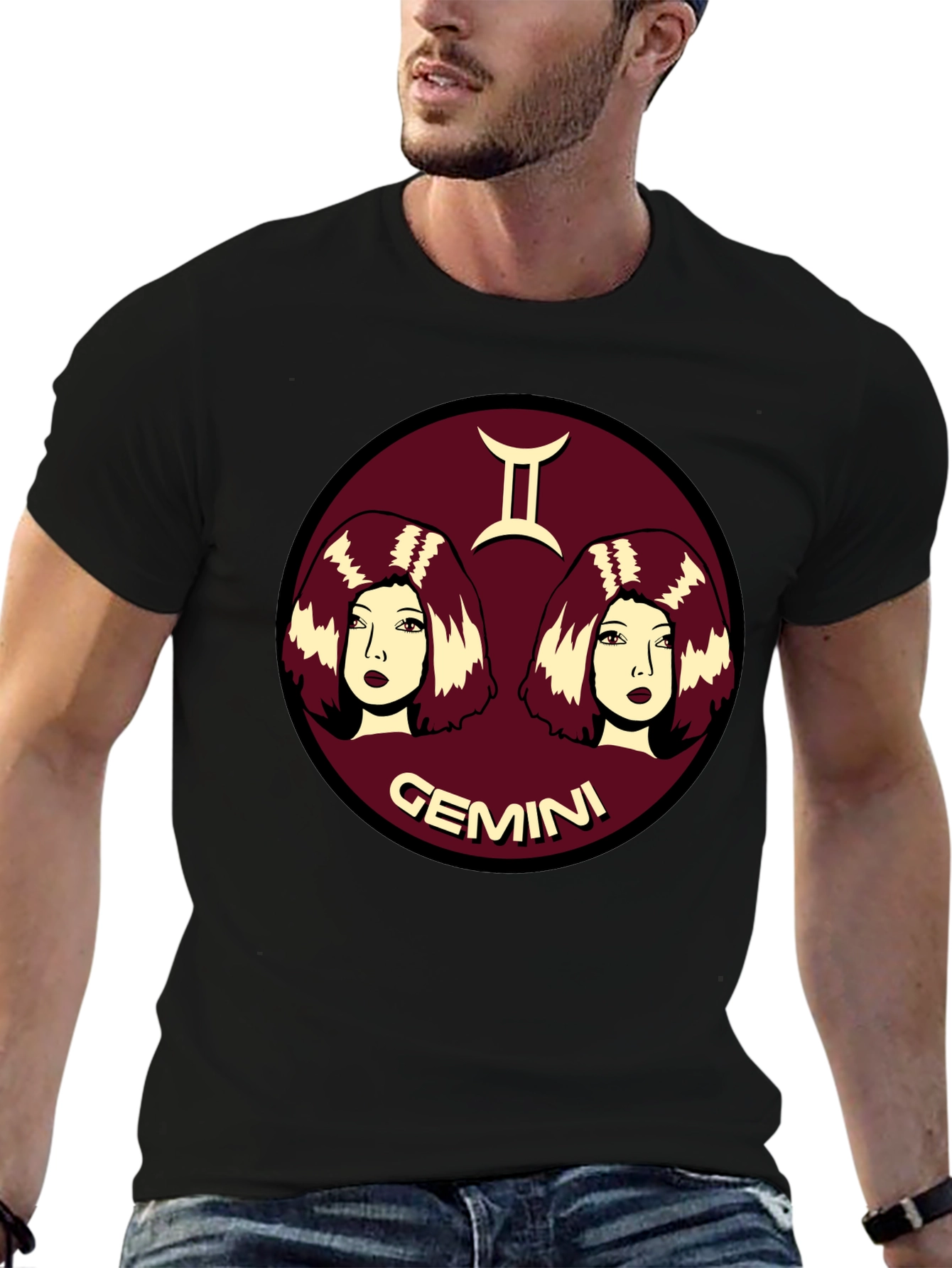 Gemini Zodiac T-Shirt - Stylish Astrology Tee