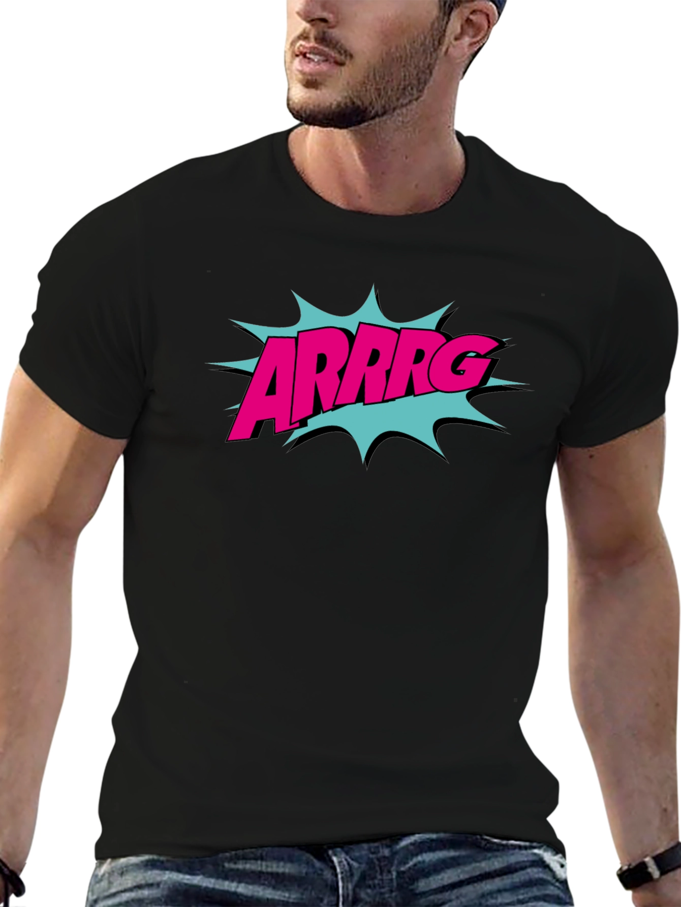 ARRRG Graphic Tee - Bold & Fun Mens T-Shirt