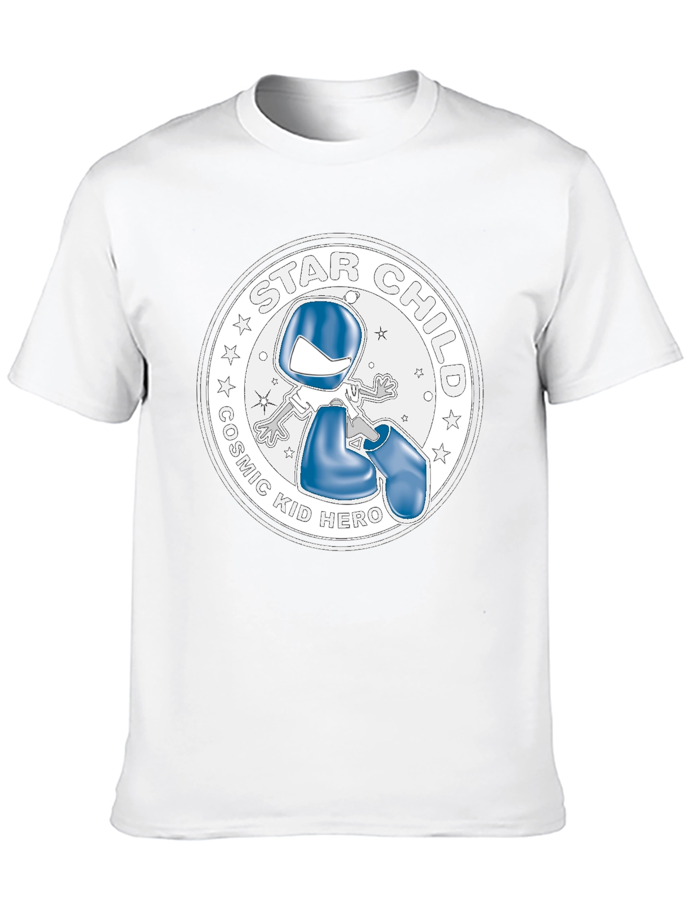 Cosmic Kid Hero Black T-Shirt