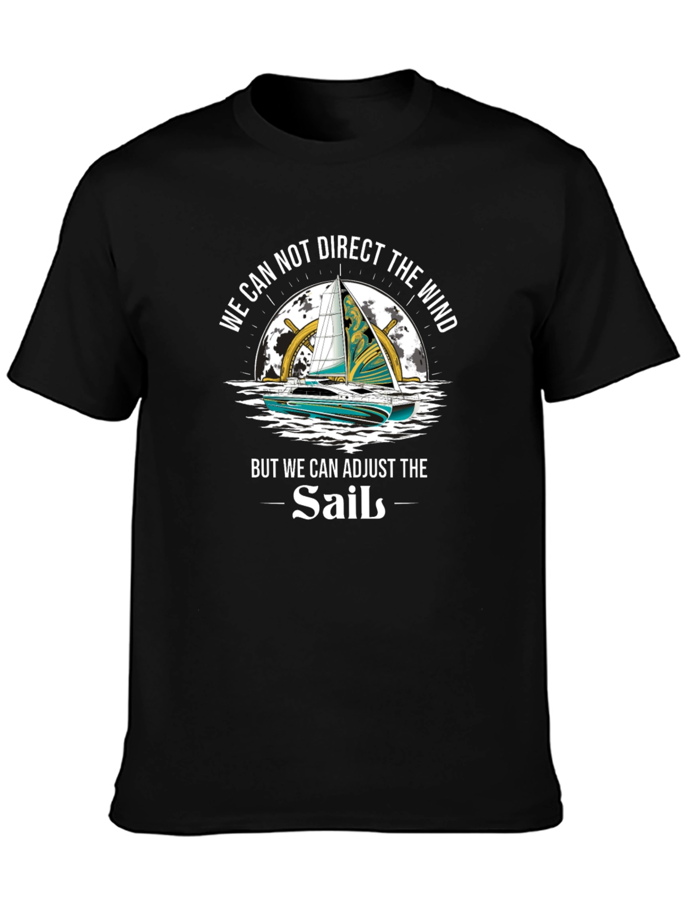 Sailboat T-Shirt: Adjust the Sail
