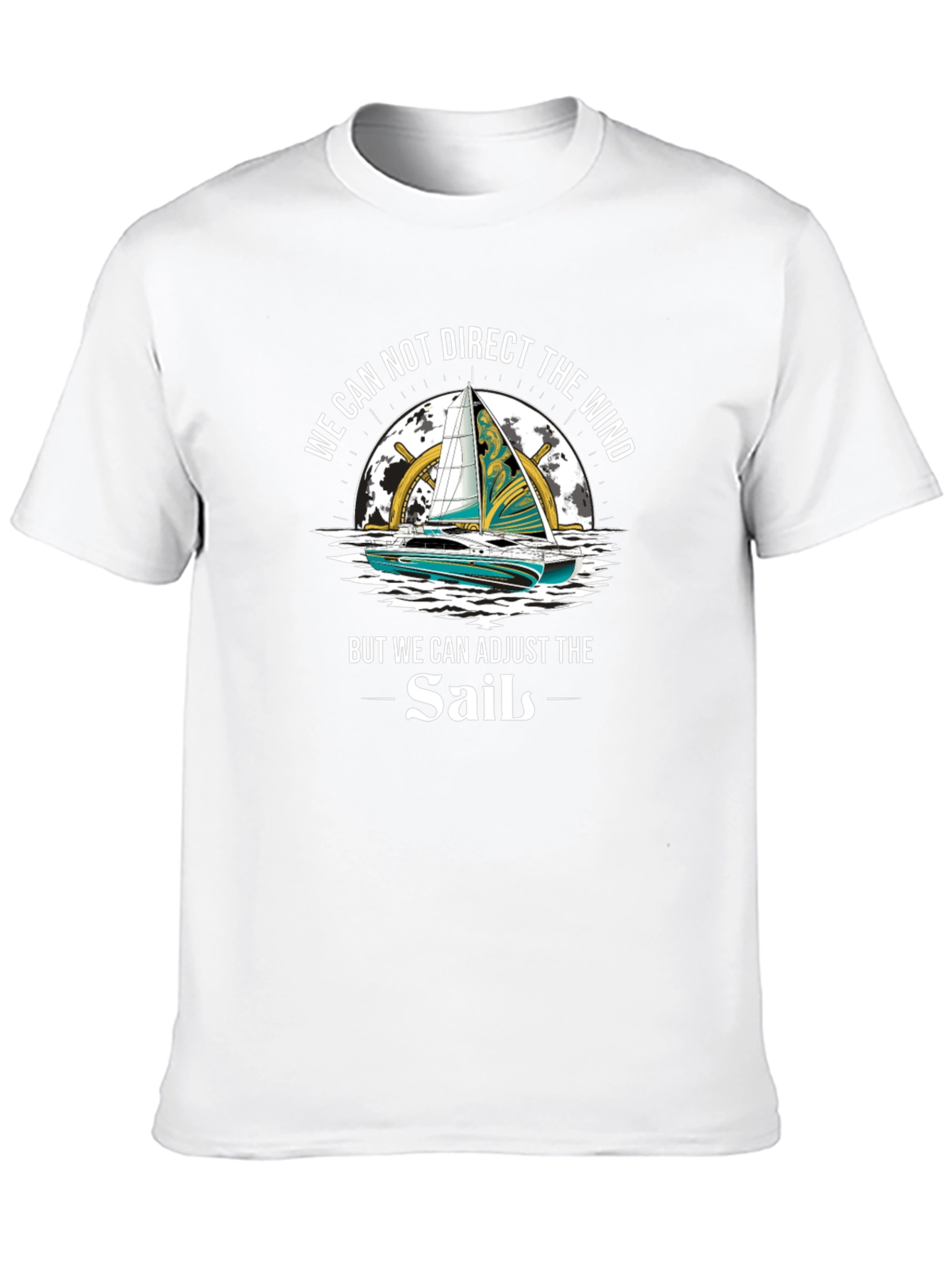 Sailboat T-Shirt: Adjust the Sail