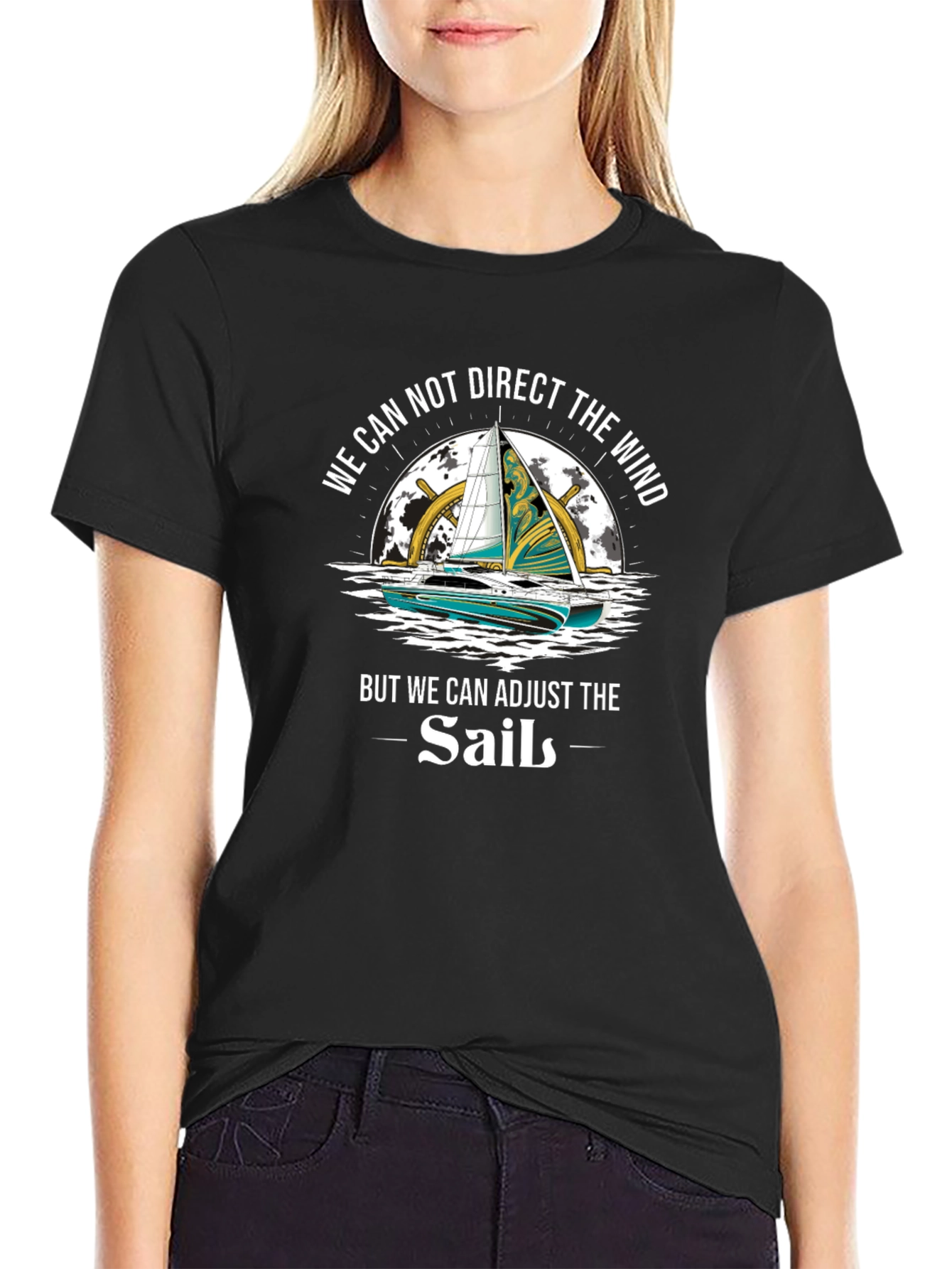 Sailboat T-Shirt: Adjust the Sail