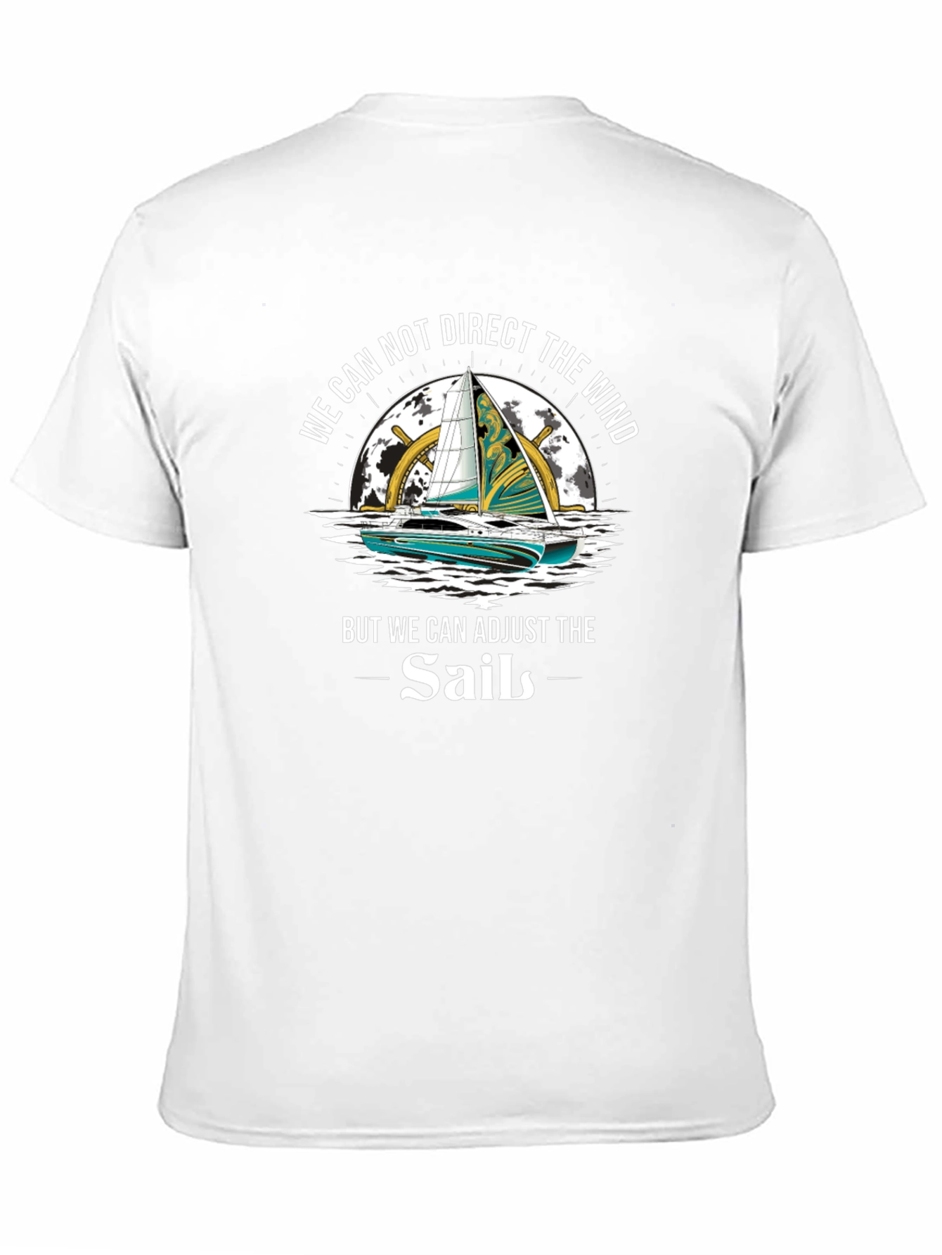 Sailboat T-Shirt: Adjust the Sail