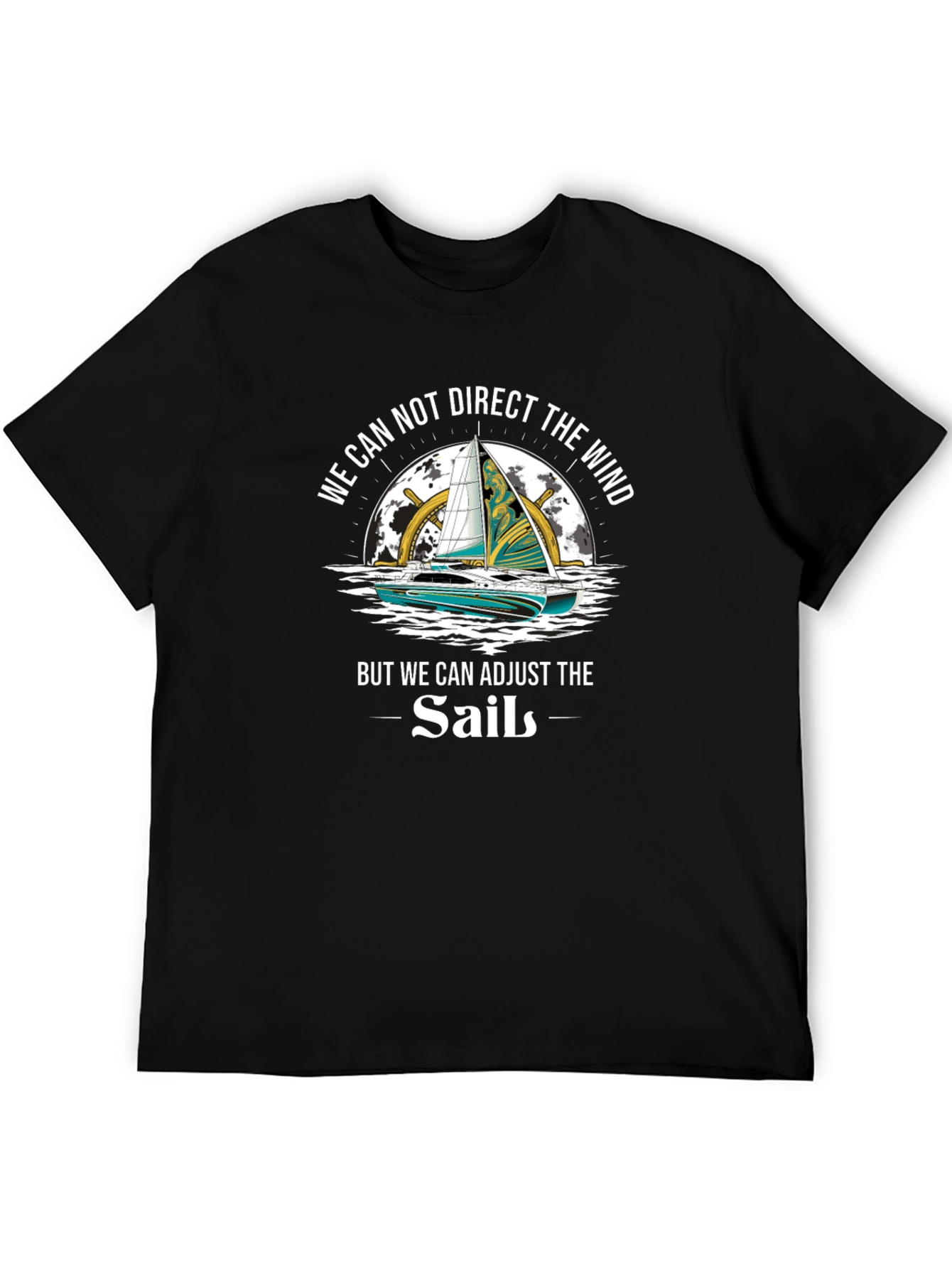 Sailboat T-Shirt: Adjust the Sail