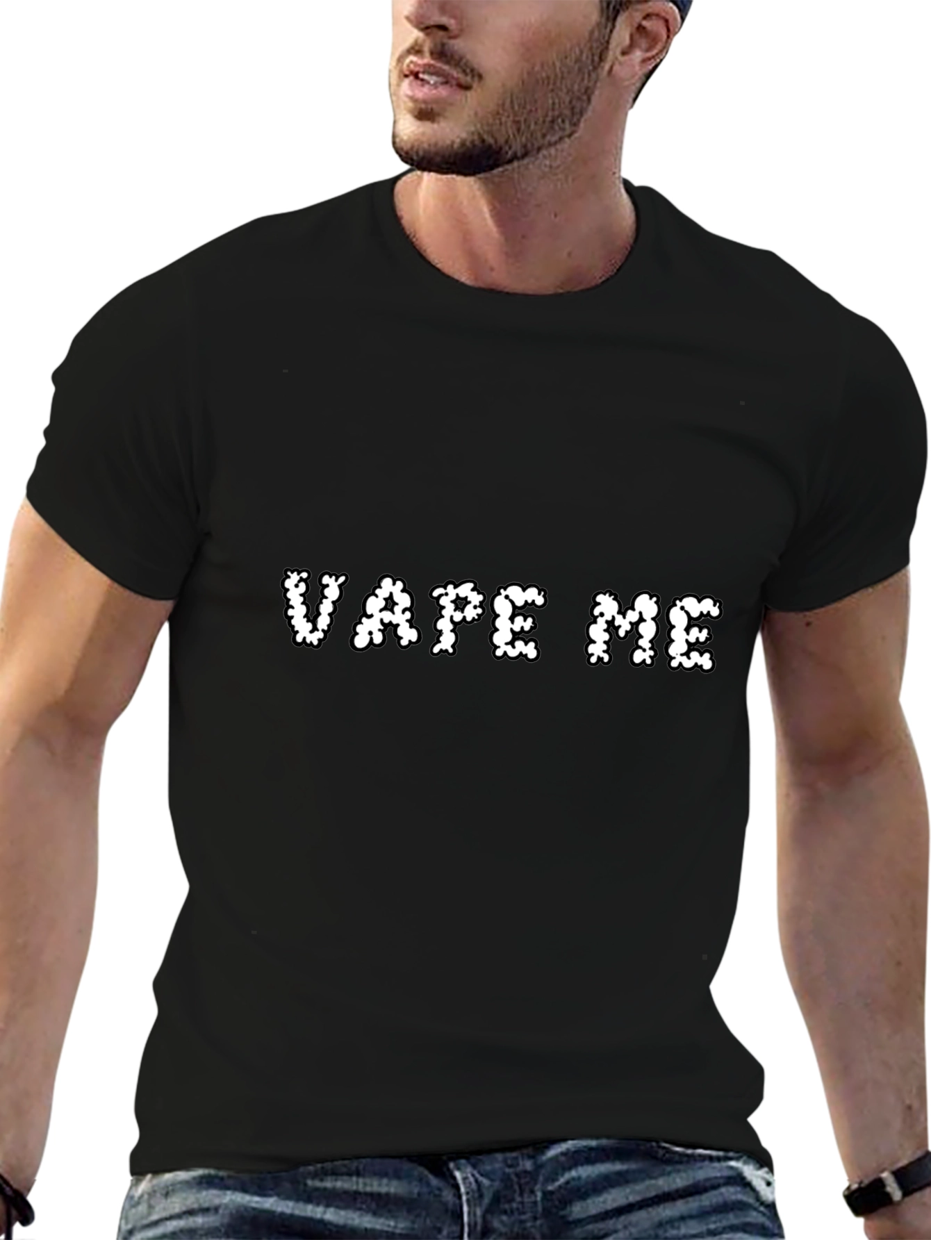 Vape Me T-Shirt - Black Graphic Tee