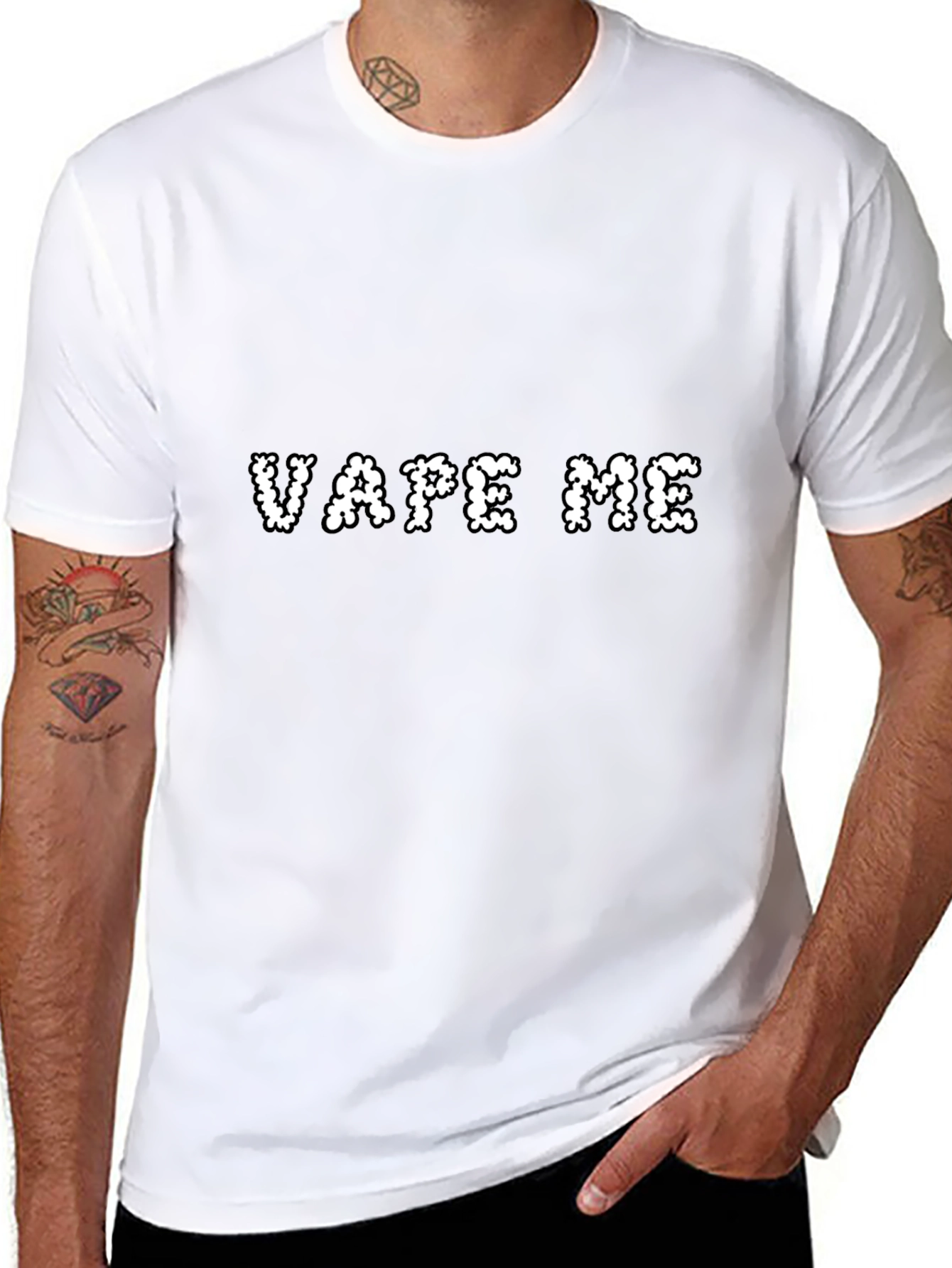 Vape Me T-Shirt - Black Graphic Tee