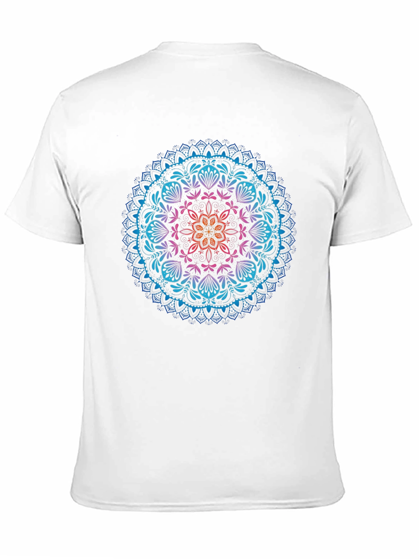 Mandala Graphic T-Shirt - Vibrant Print Stylish Casual Wear