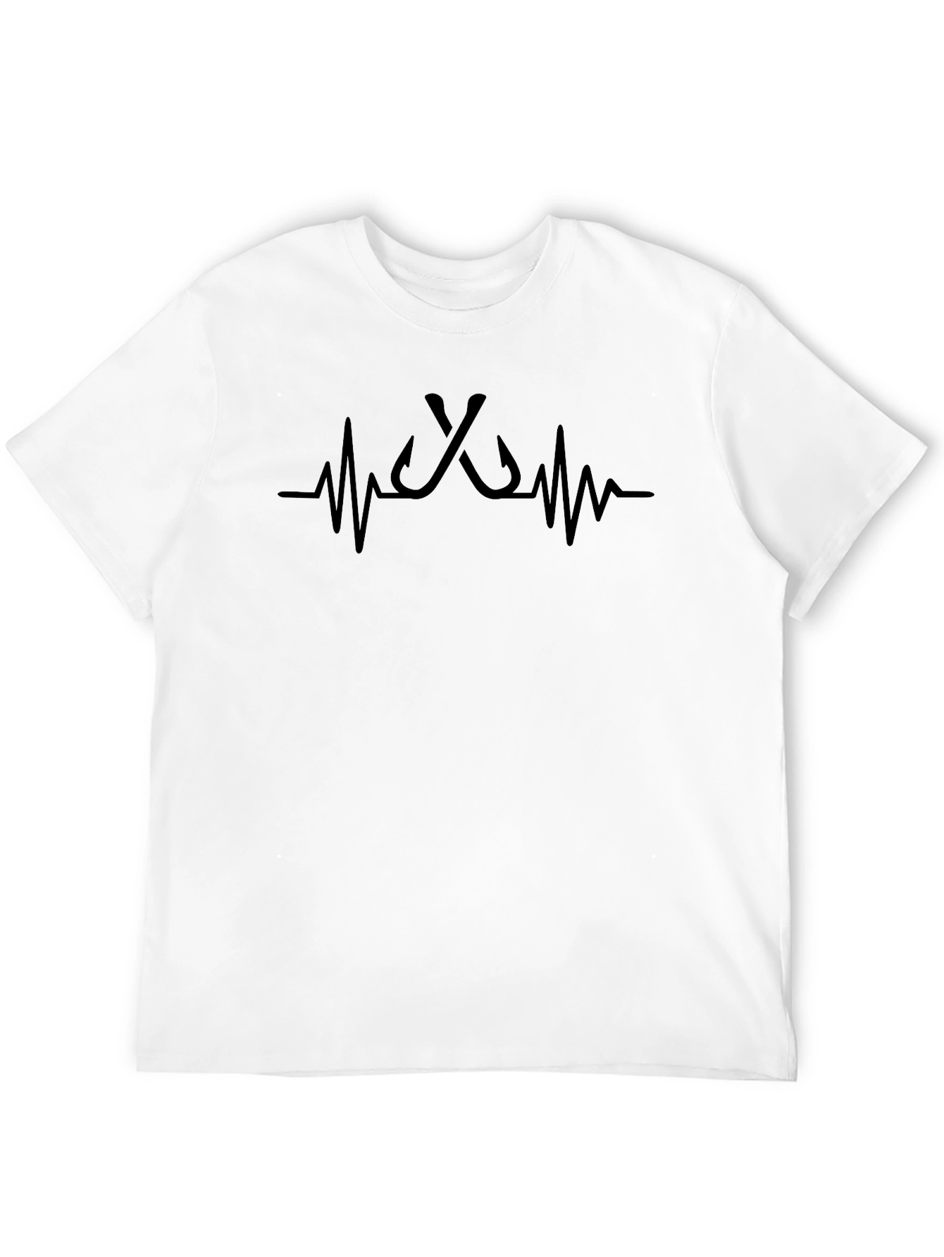 Fishing Heartbeat T-Shirt