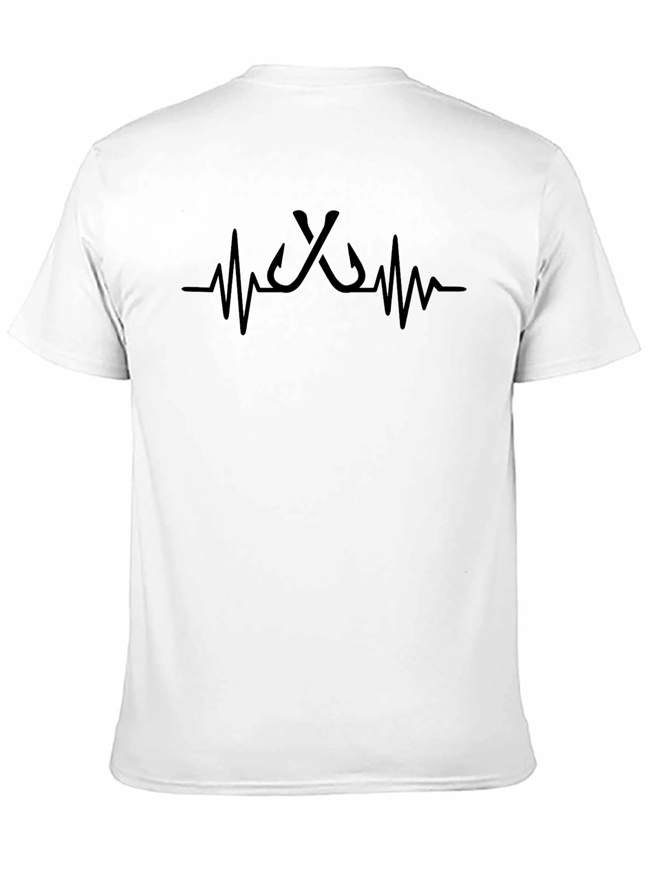 Fishing Heartbeat T-Shirt