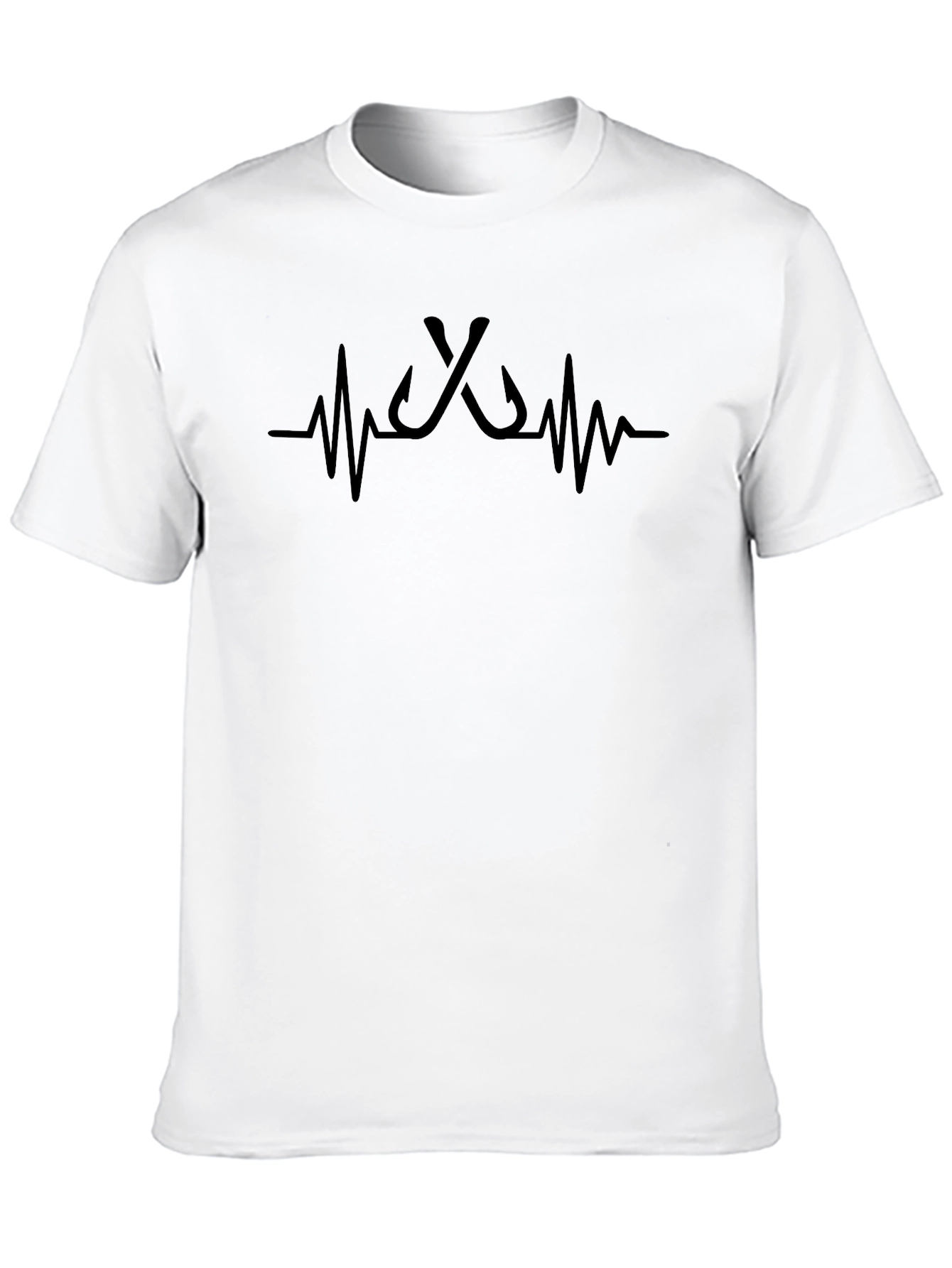 Fishing Heartbeat T-Shirt