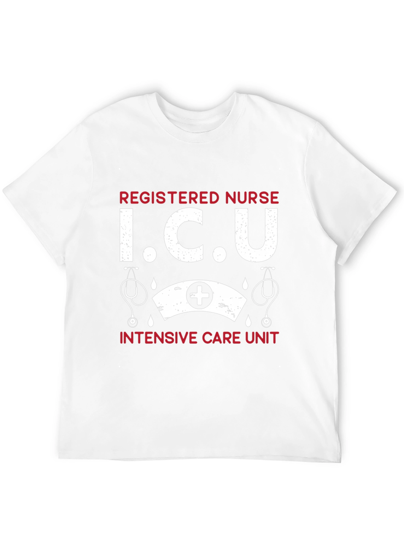 ICU Registered Nurse Graphic T-Shirt